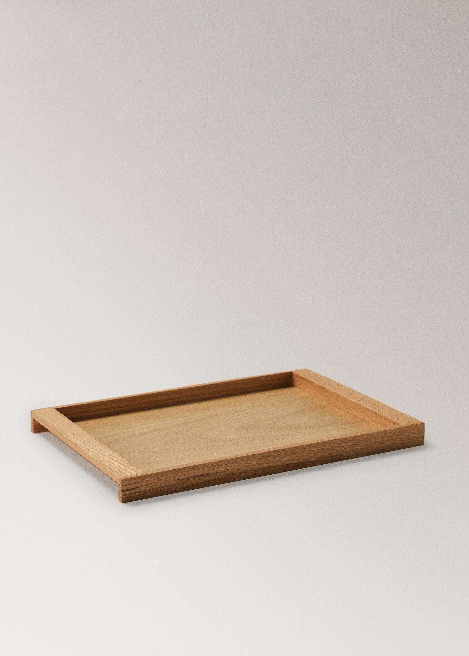 Large rectangular wooden tray - Details of the article 1