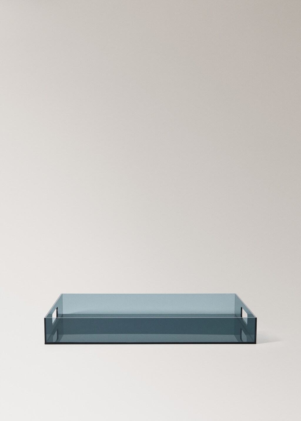 rectangular acrylic tray