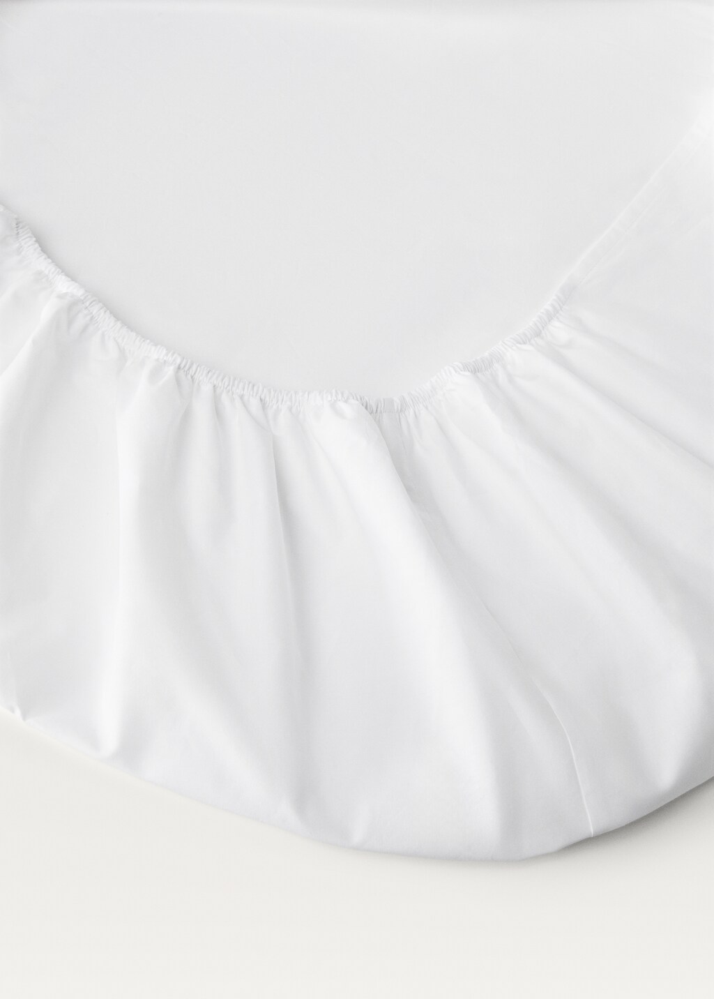 Percale cotton fitted sheet for cm bed