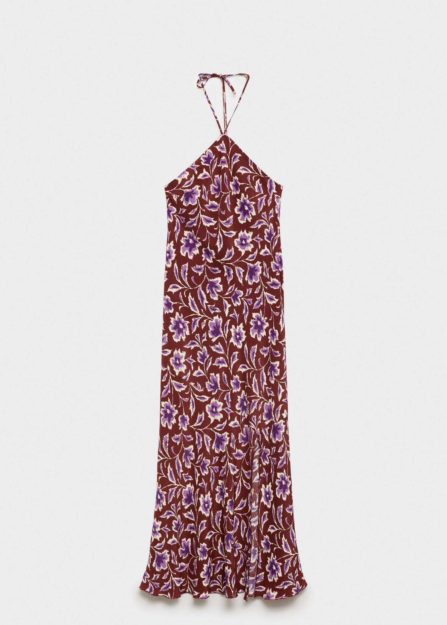Vestido halter estampado floral - Artículo sin modelo
