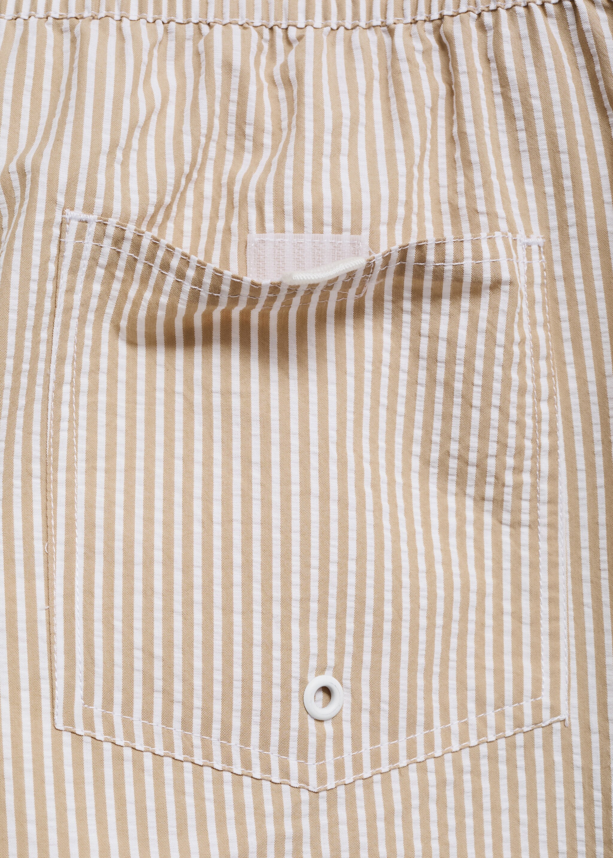 Seersucker swimming trunks - Details of the article 0