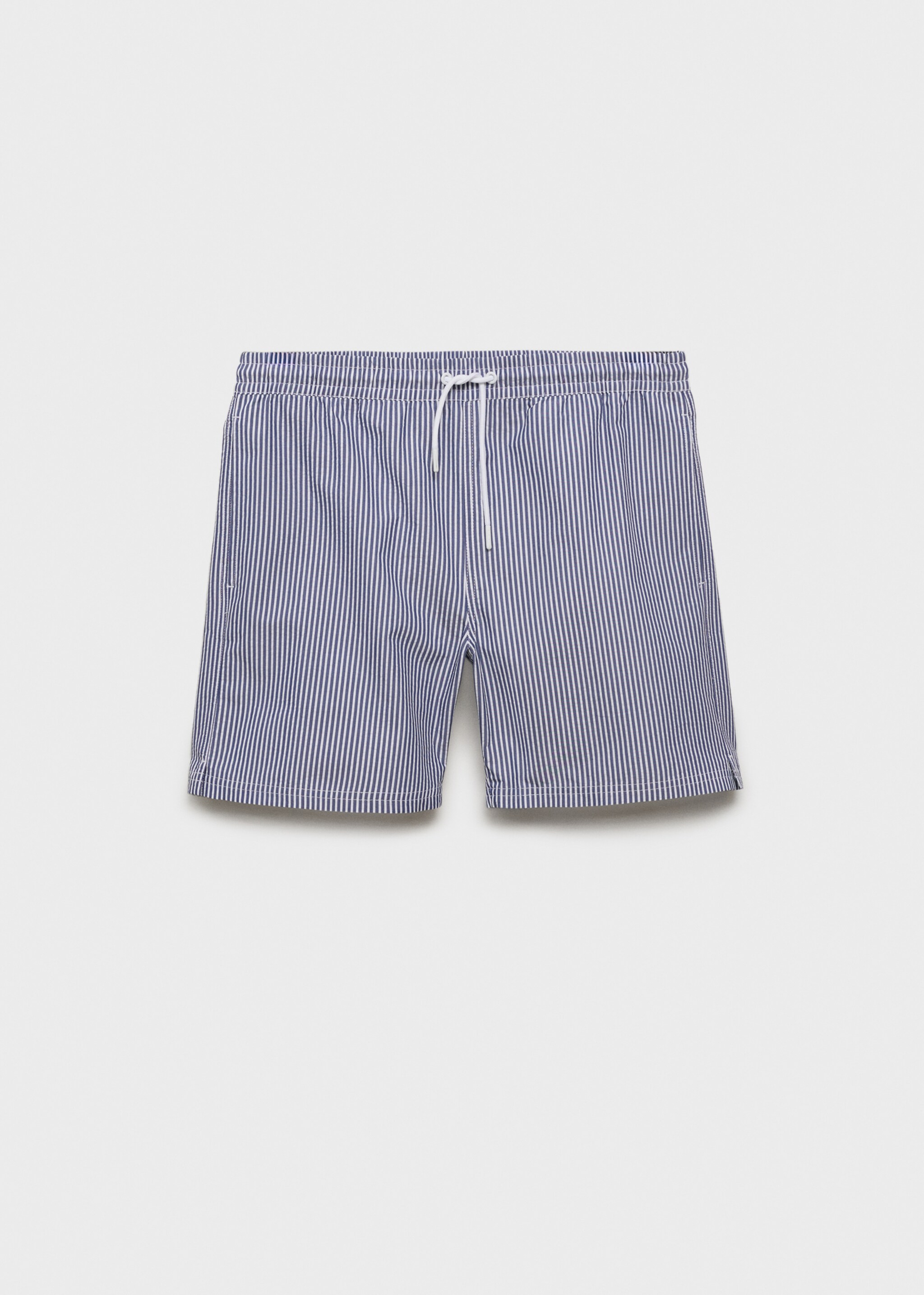 Seersucker swimming trunks - Article without model