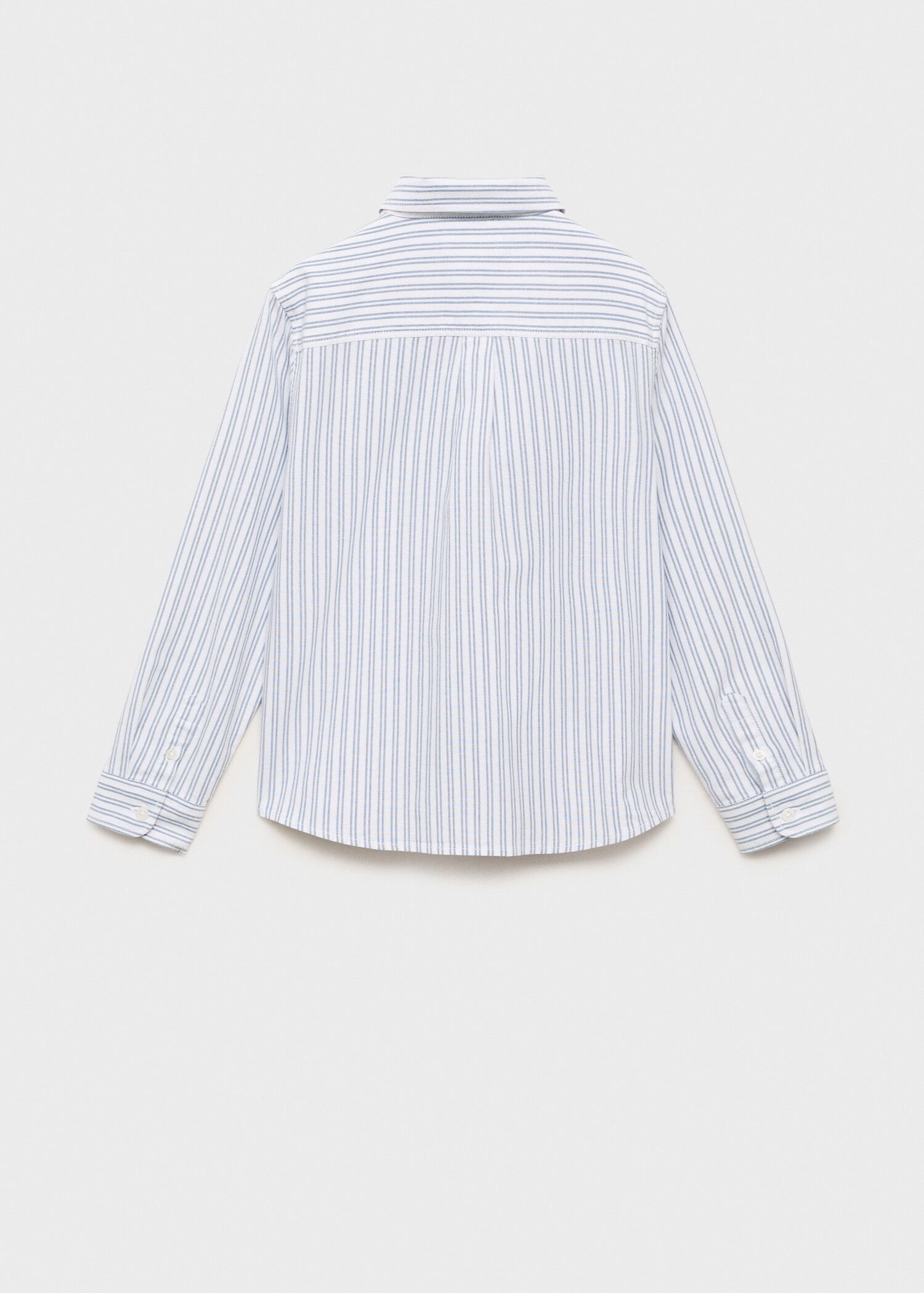 Camisa Oxford às riscas - Verso do artigo