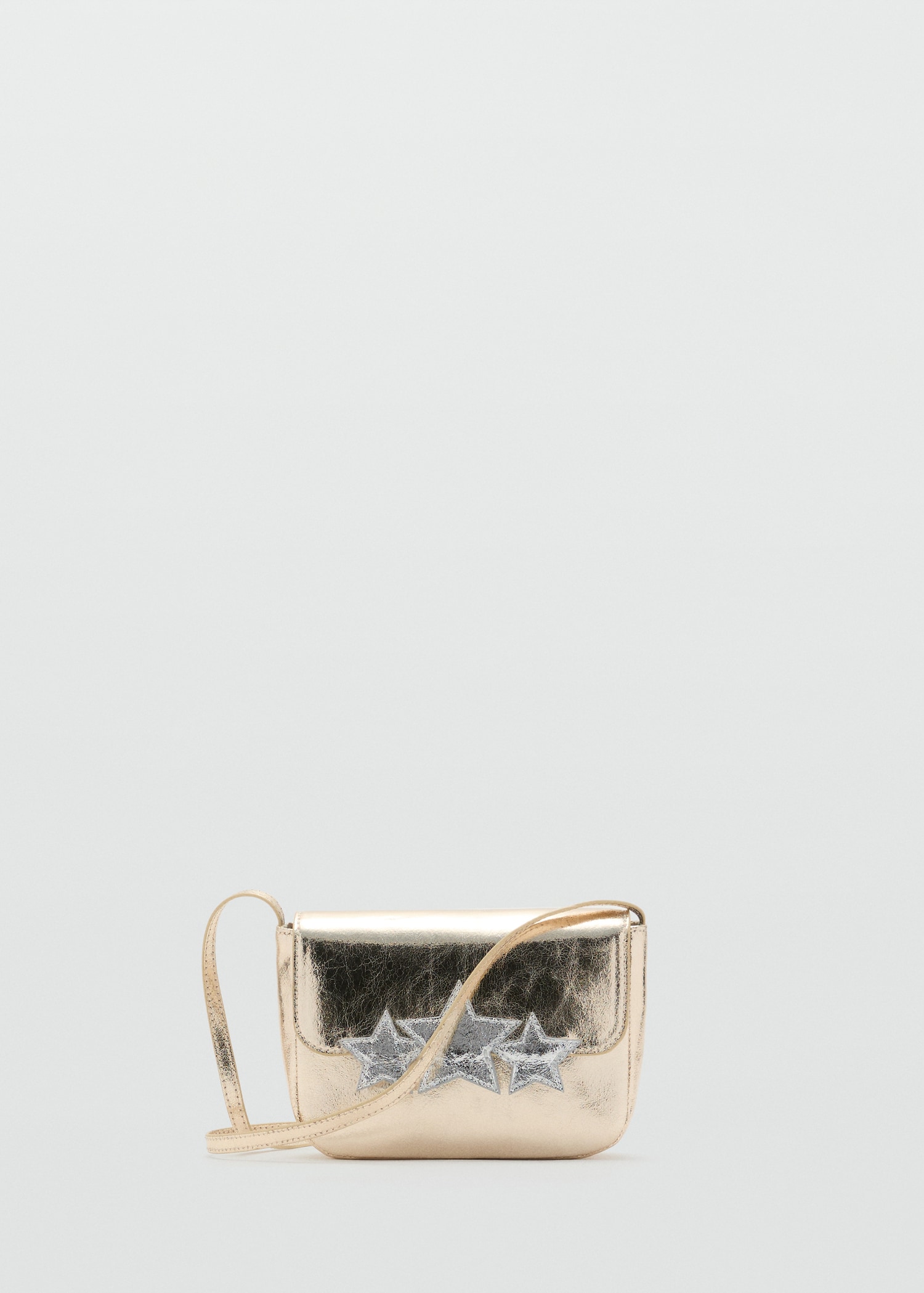 Metallic-Tasche mit Sternmotiv - Artikel ohne Model