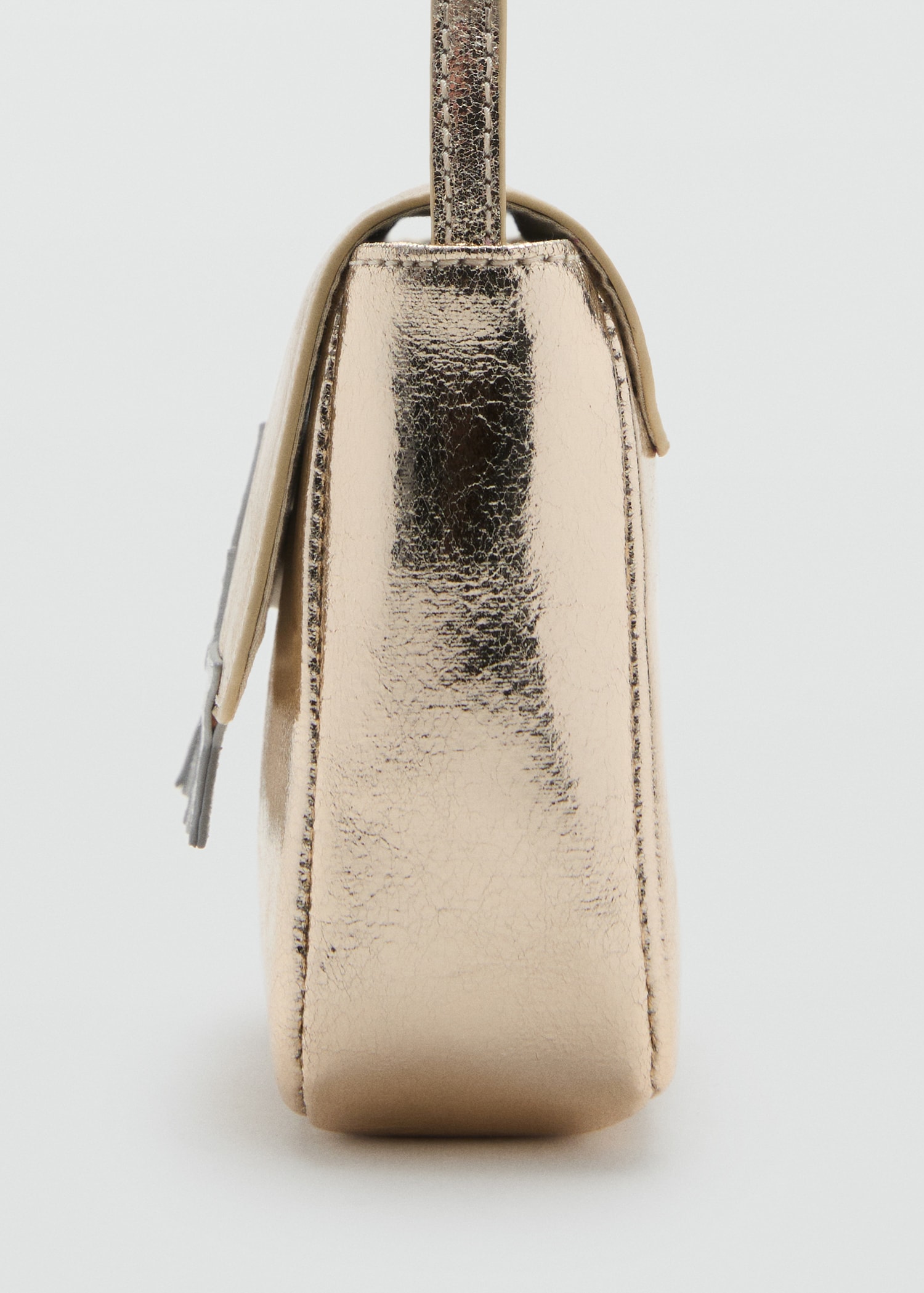 Metallic-Tasche mit Sternmotiv Kinder MANGO Schweiz