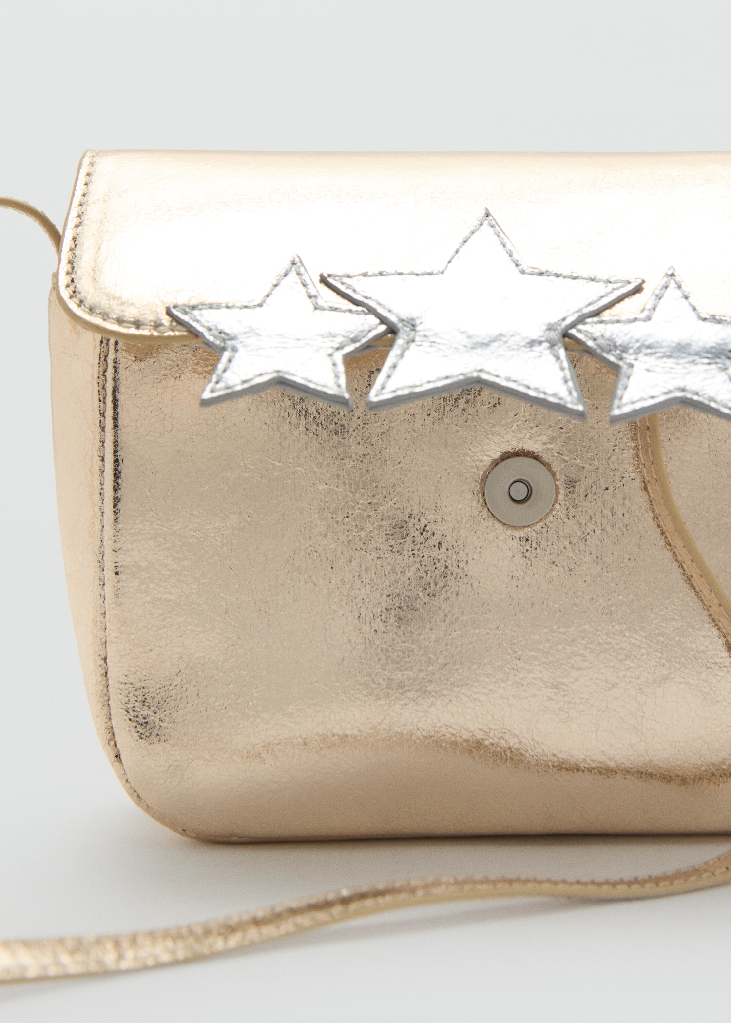 Metallic-Tasche mit Sternmotiv - Detail des Artikels 2