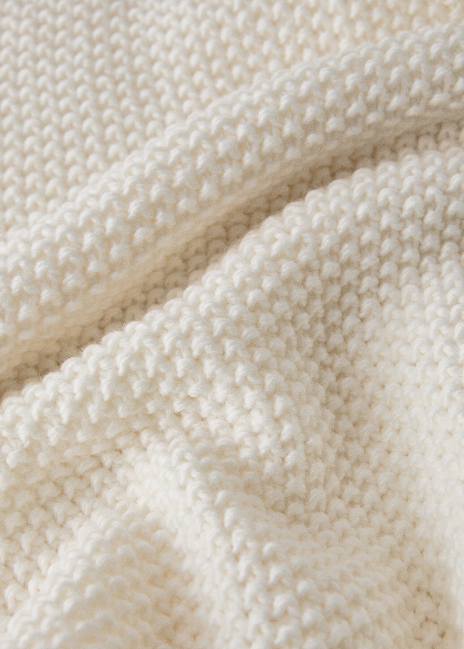 Knitted blanket with design - Details of the article 2
