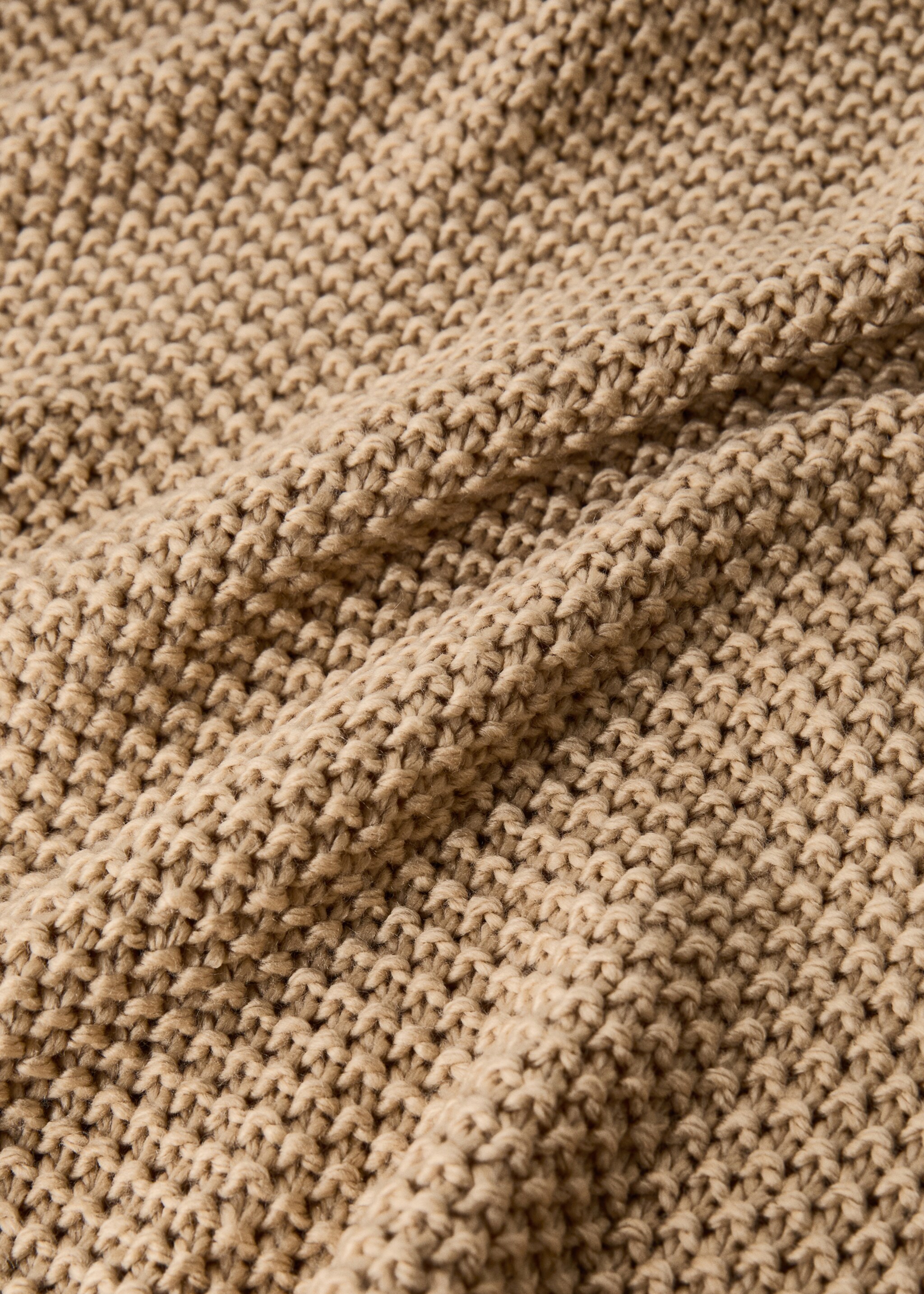Decke mit Strickmuster - Detail des Artikels 2