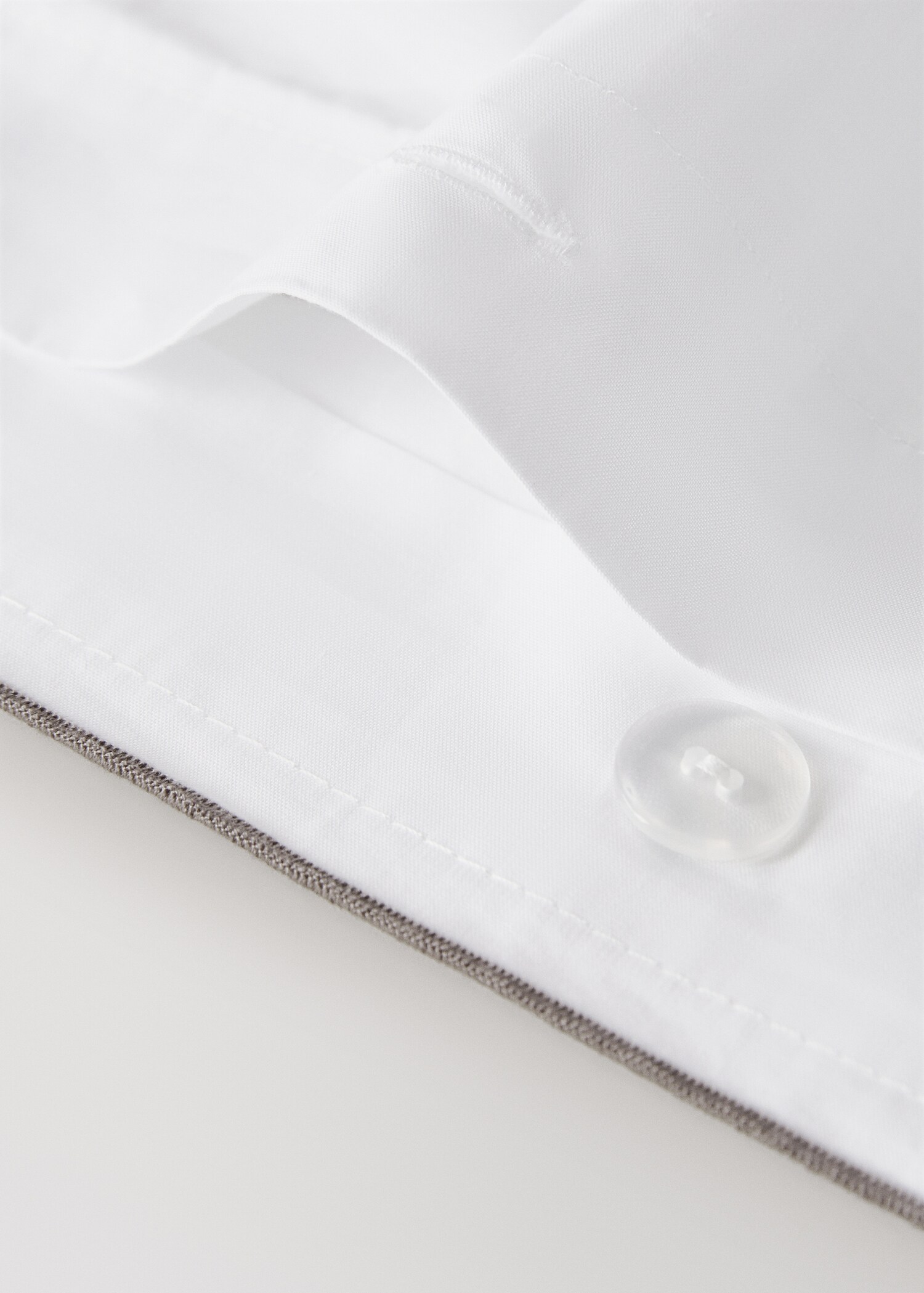 Povlak na přikrývku z bavlněného perkálu, 200 vláken, na postel 150/160 cm - Detail zboží 1