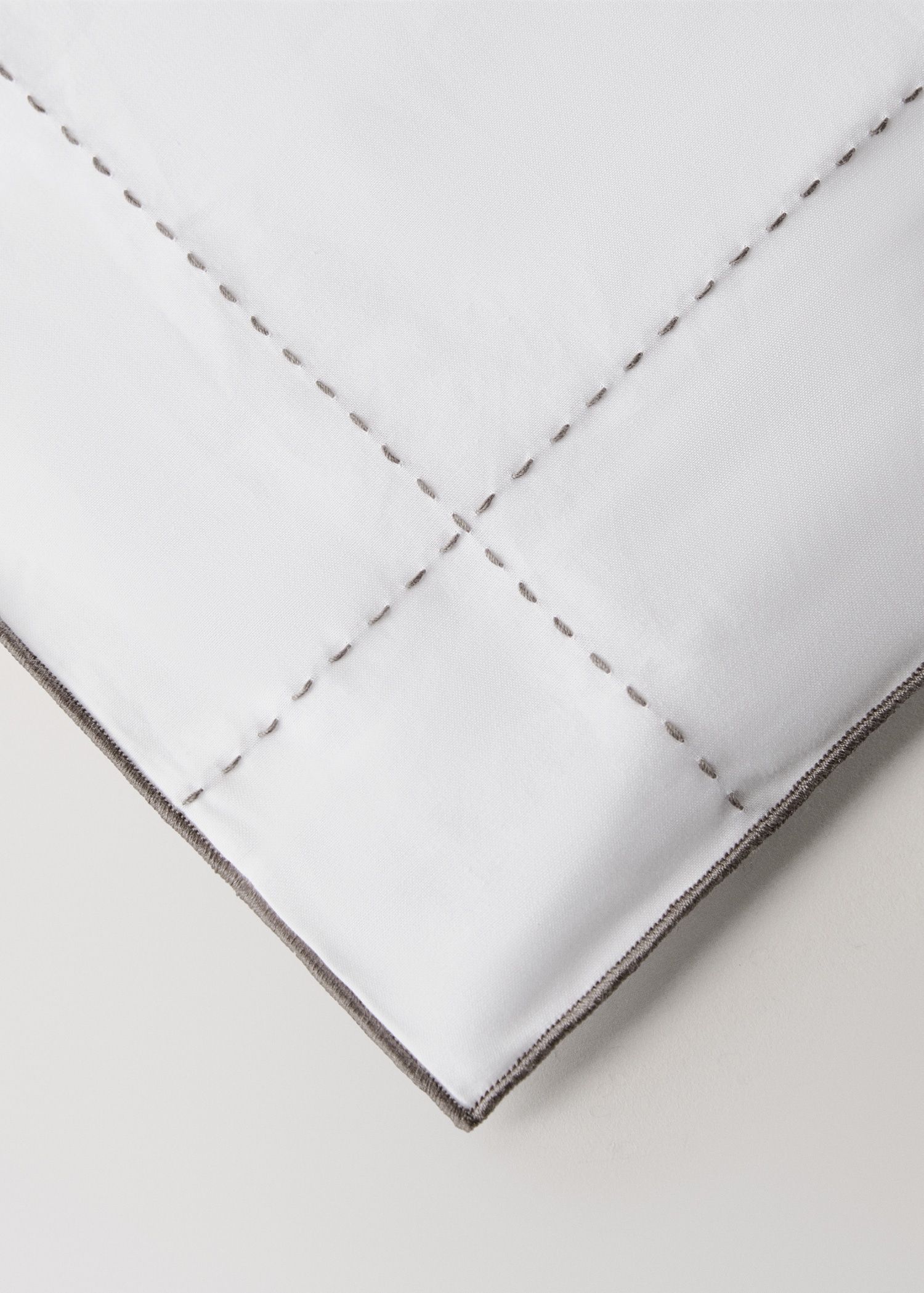 Povlak na přikrývku z bavlněného perkálu, 200 vláken, na postel 180/200 cm - Detail zboží 3