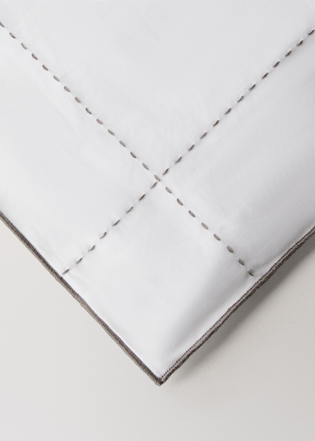 200-thread count percale cotton duvet cover for 180/200 cm bed