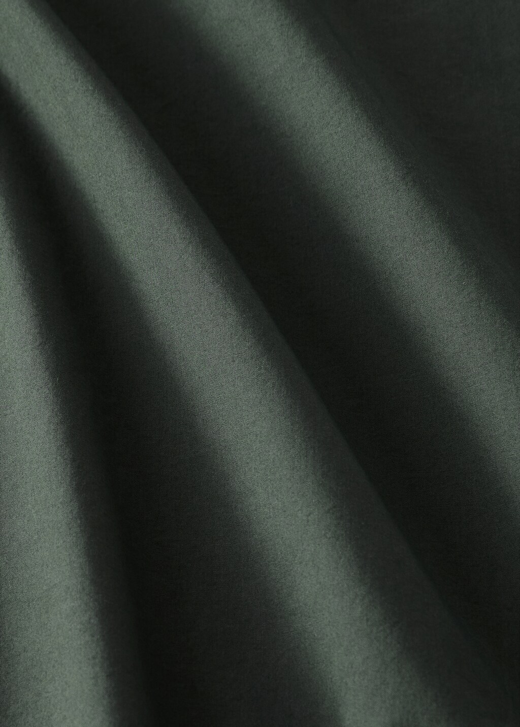 Cotton poplin double-stitched top sheet for 90 cm bed