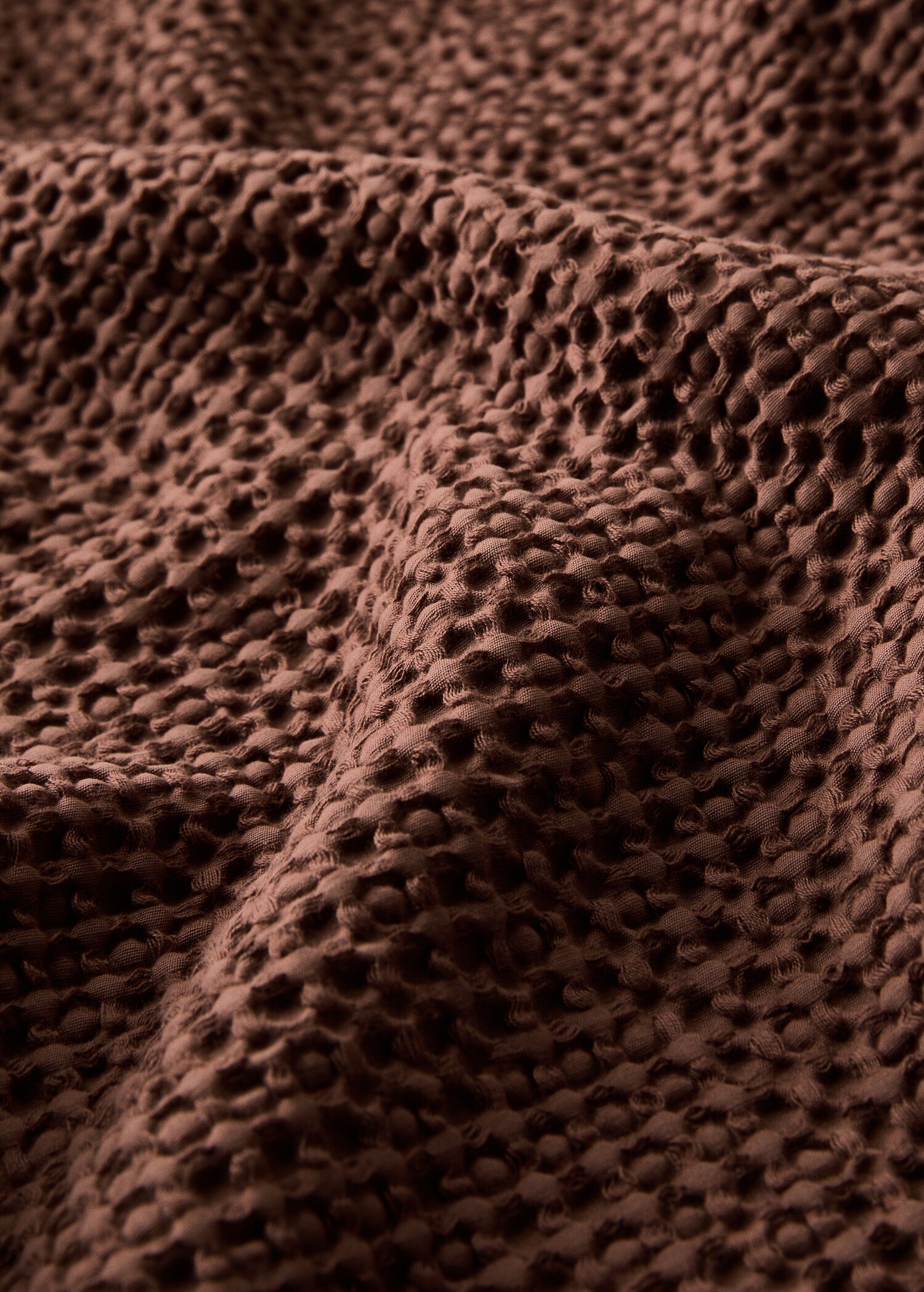 Colcha algodón garment-dyed waffle cama 180/200 cm - Detalle del artículo 2