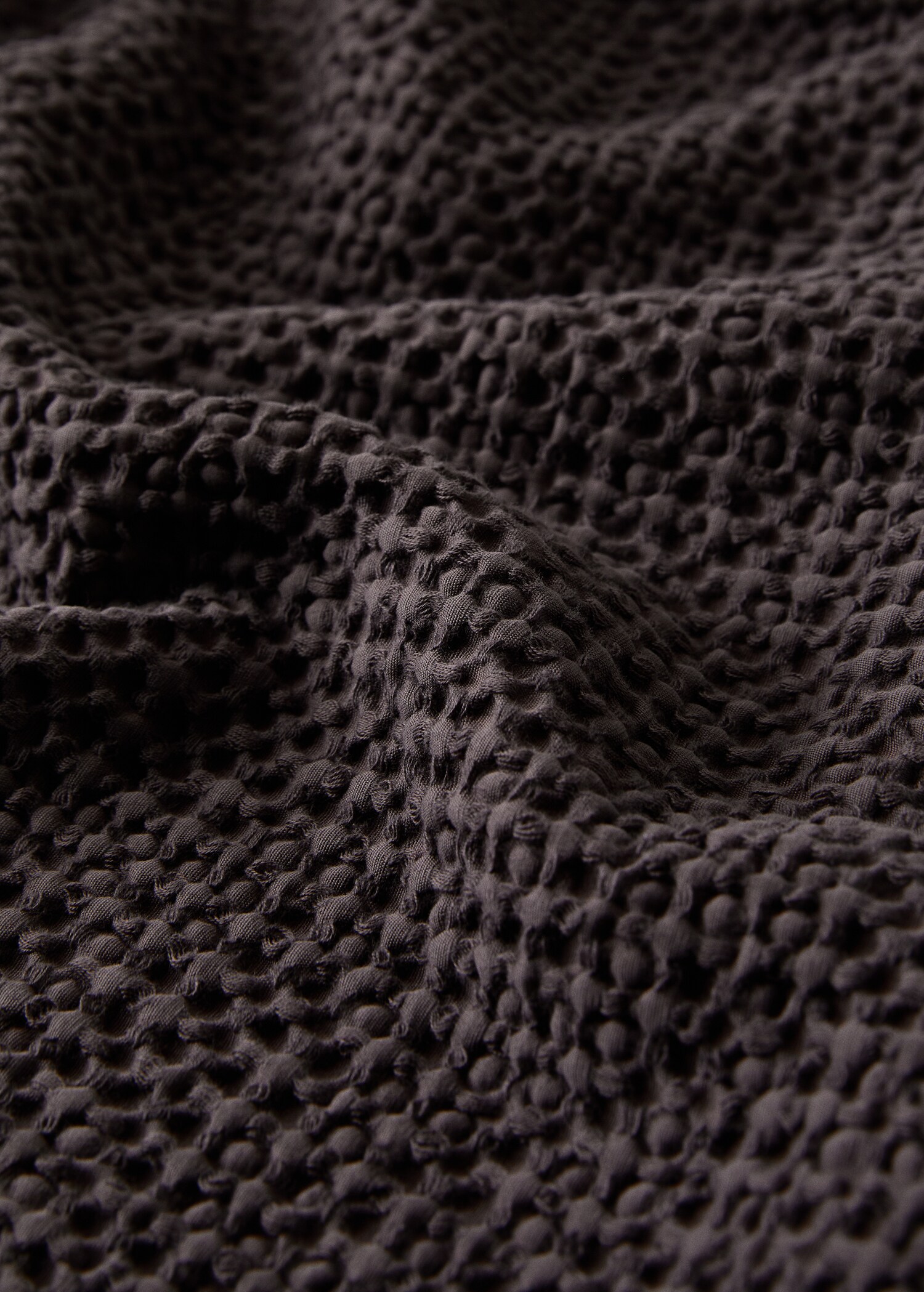 Colcha algodón garment-dyed waffle cama 180/200 cm - Detalle del artículo 2