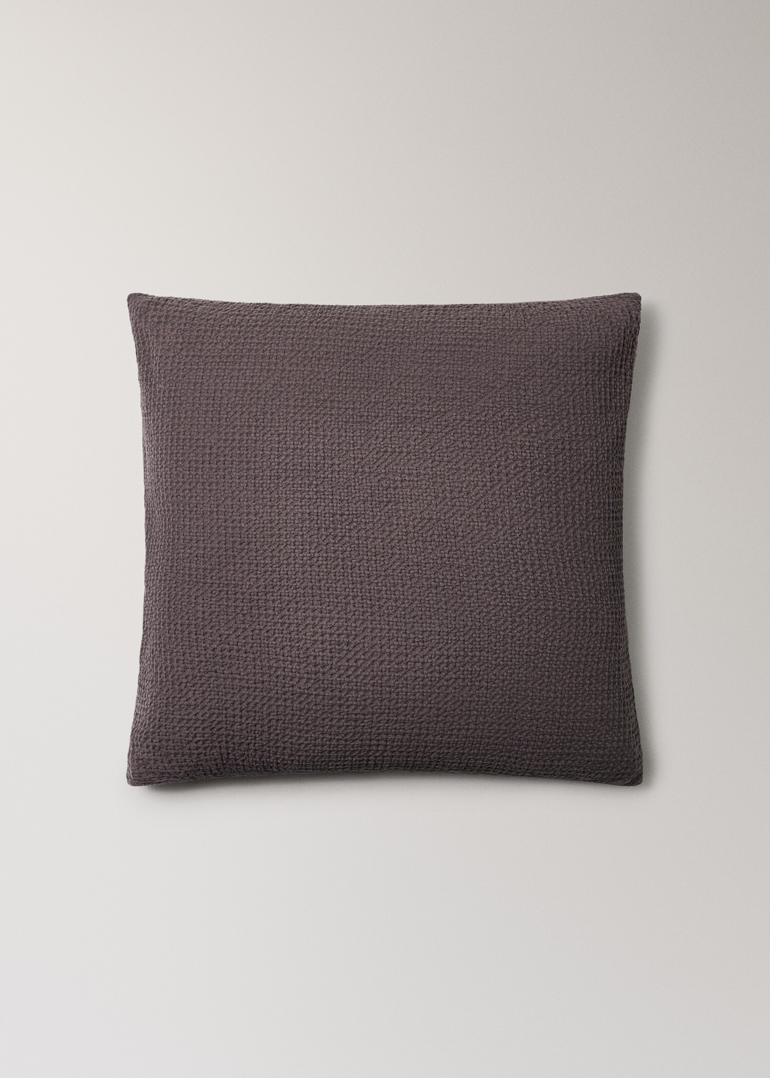 Two cotton waffle percale pillowcases 60x60 cm - Article without model