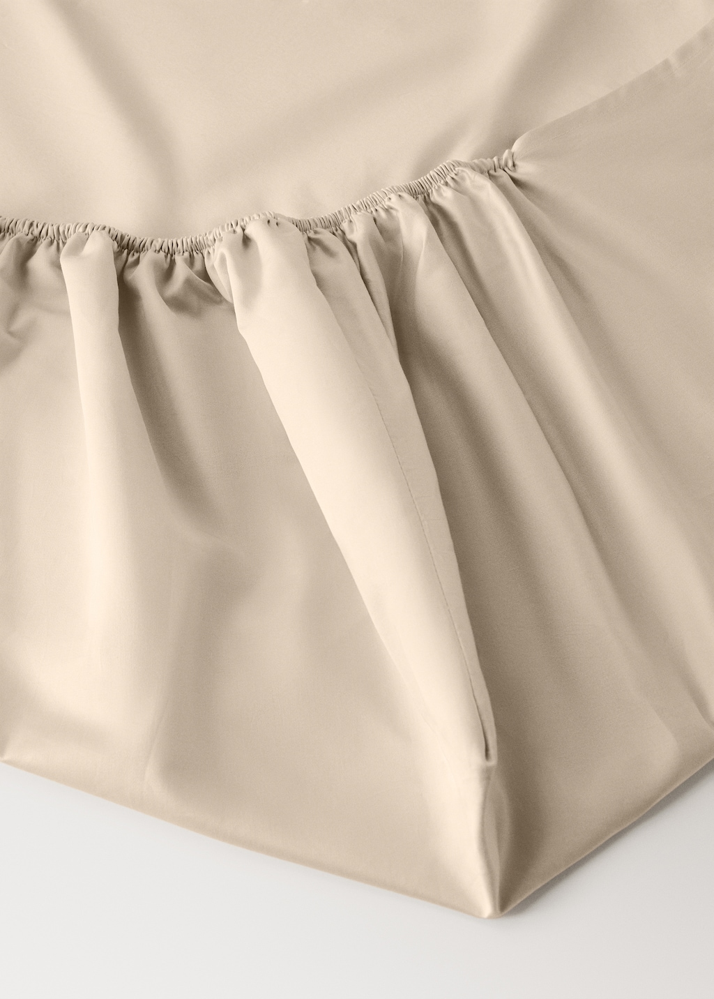 600-thread washed cotton fitted sheet for cm bed