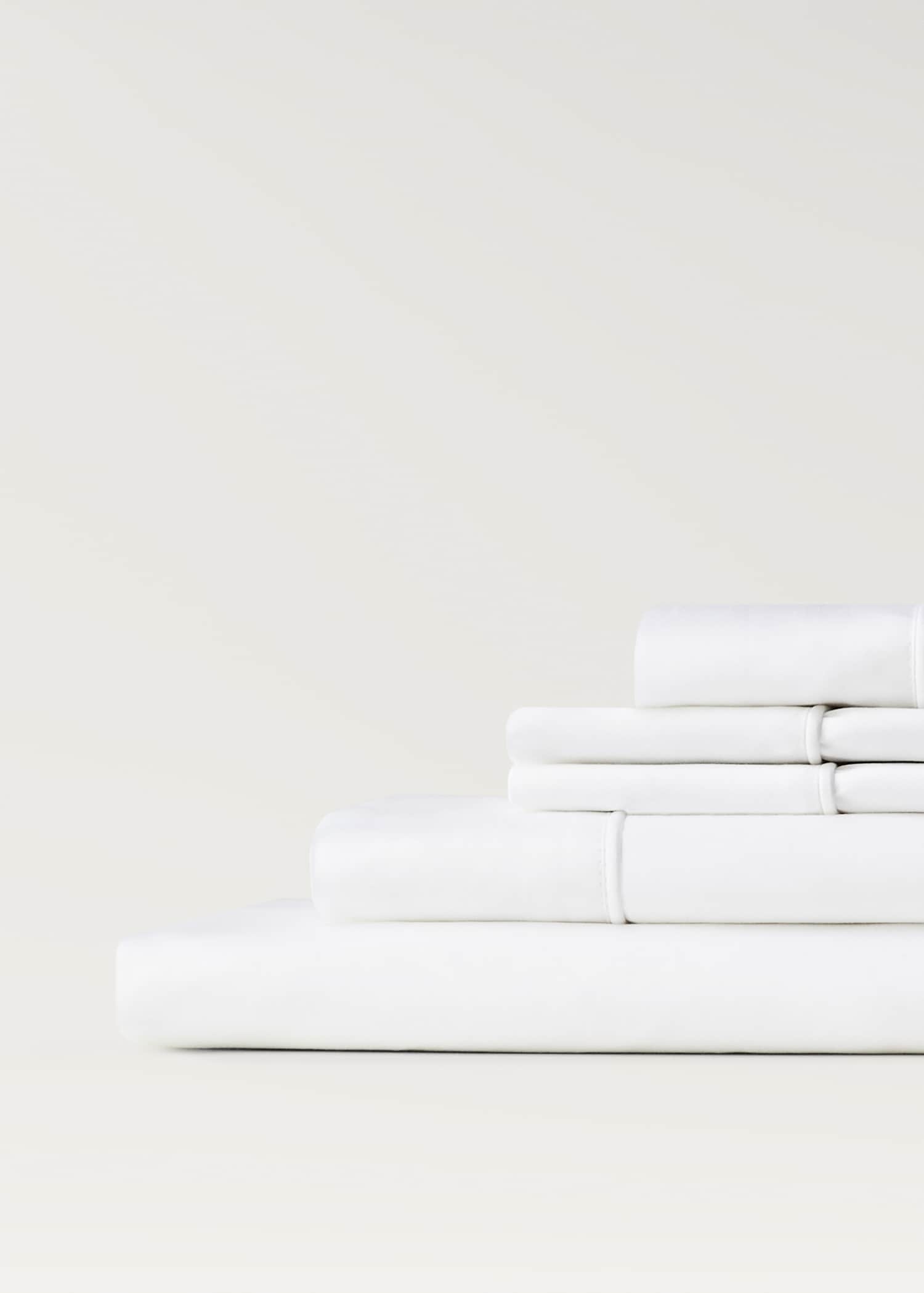 Drap-housse coton satin 600 fils lit 180 cm - Détail de l'article 3