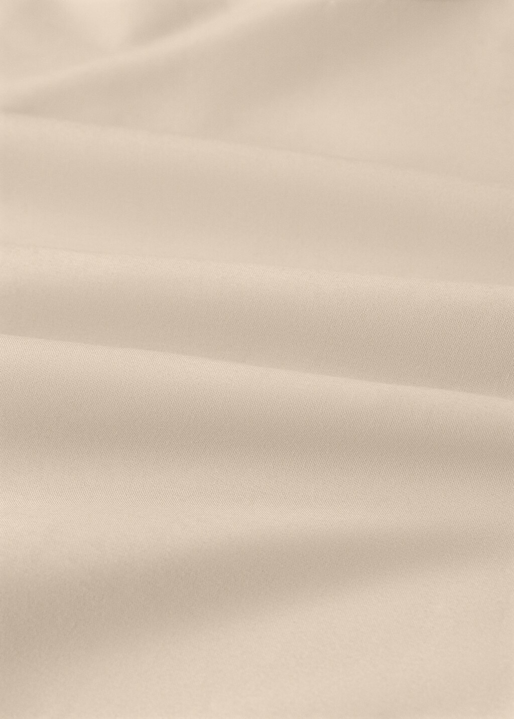 600-thread satin cotton fitted sheet for 200 cm bed