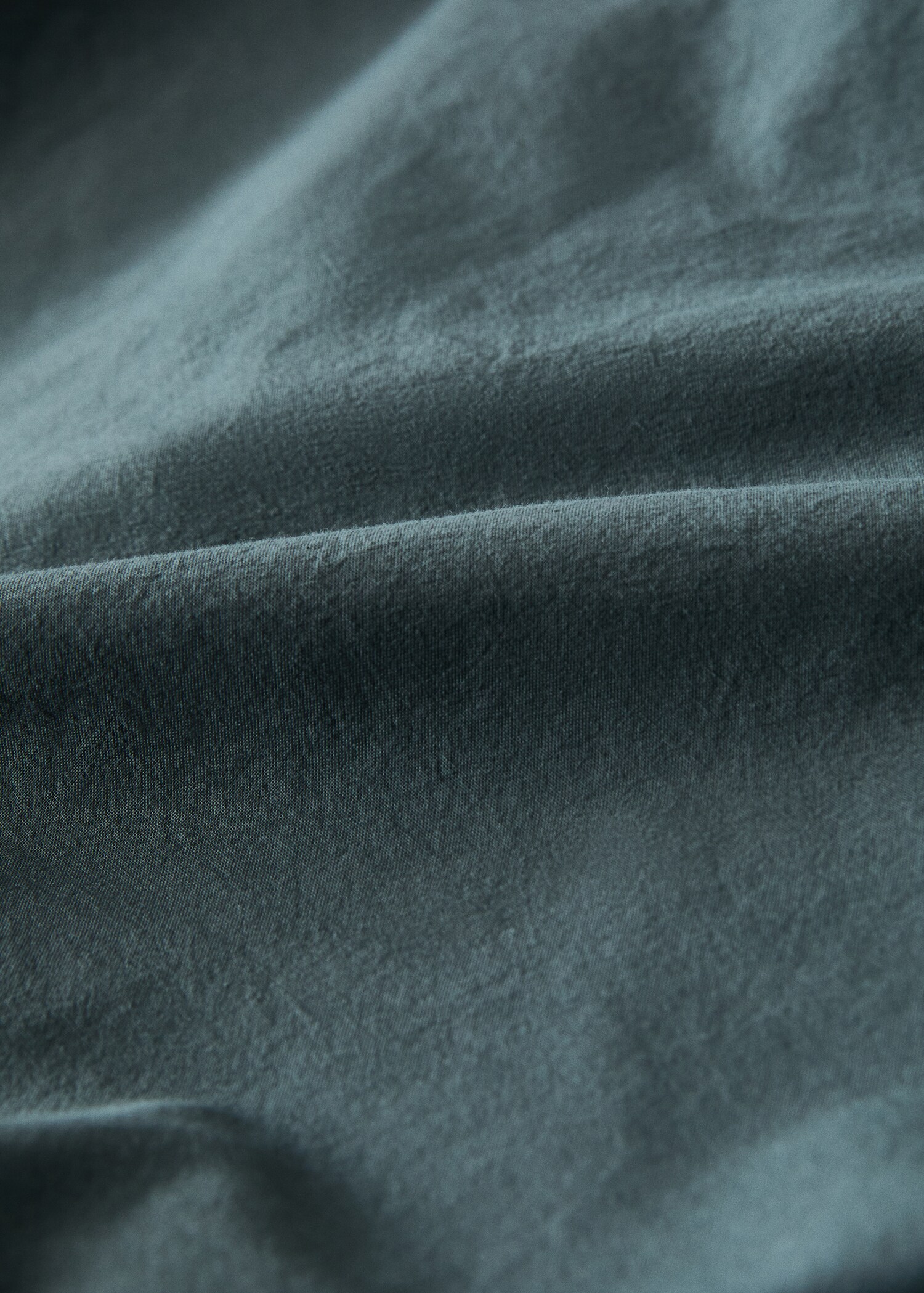 Washed cotton fitted sheet for 90 cm bed - Details of the article 2