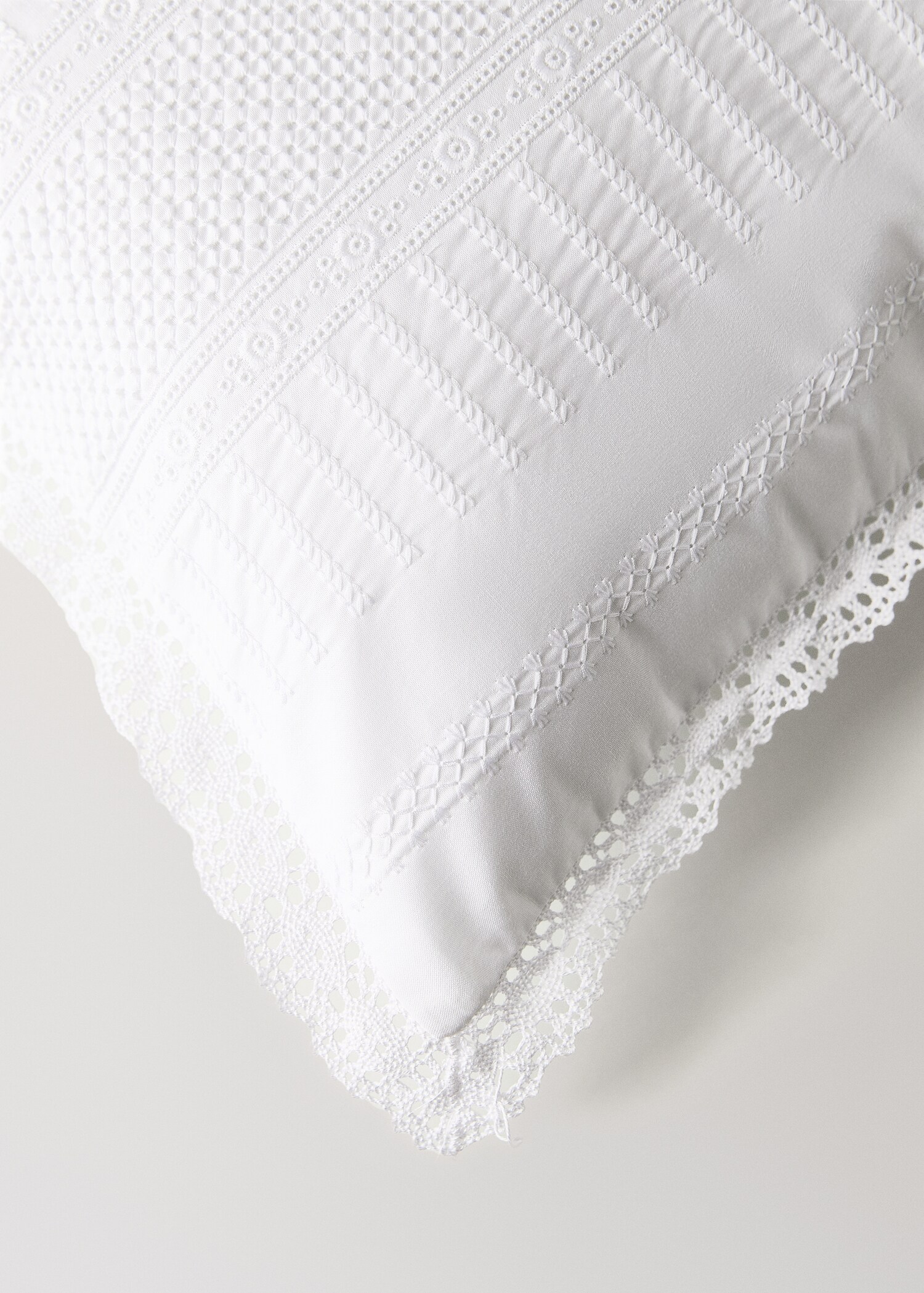 Housse de coussin enfant en coton brodé 30x40 cm - Détail de l'article 5