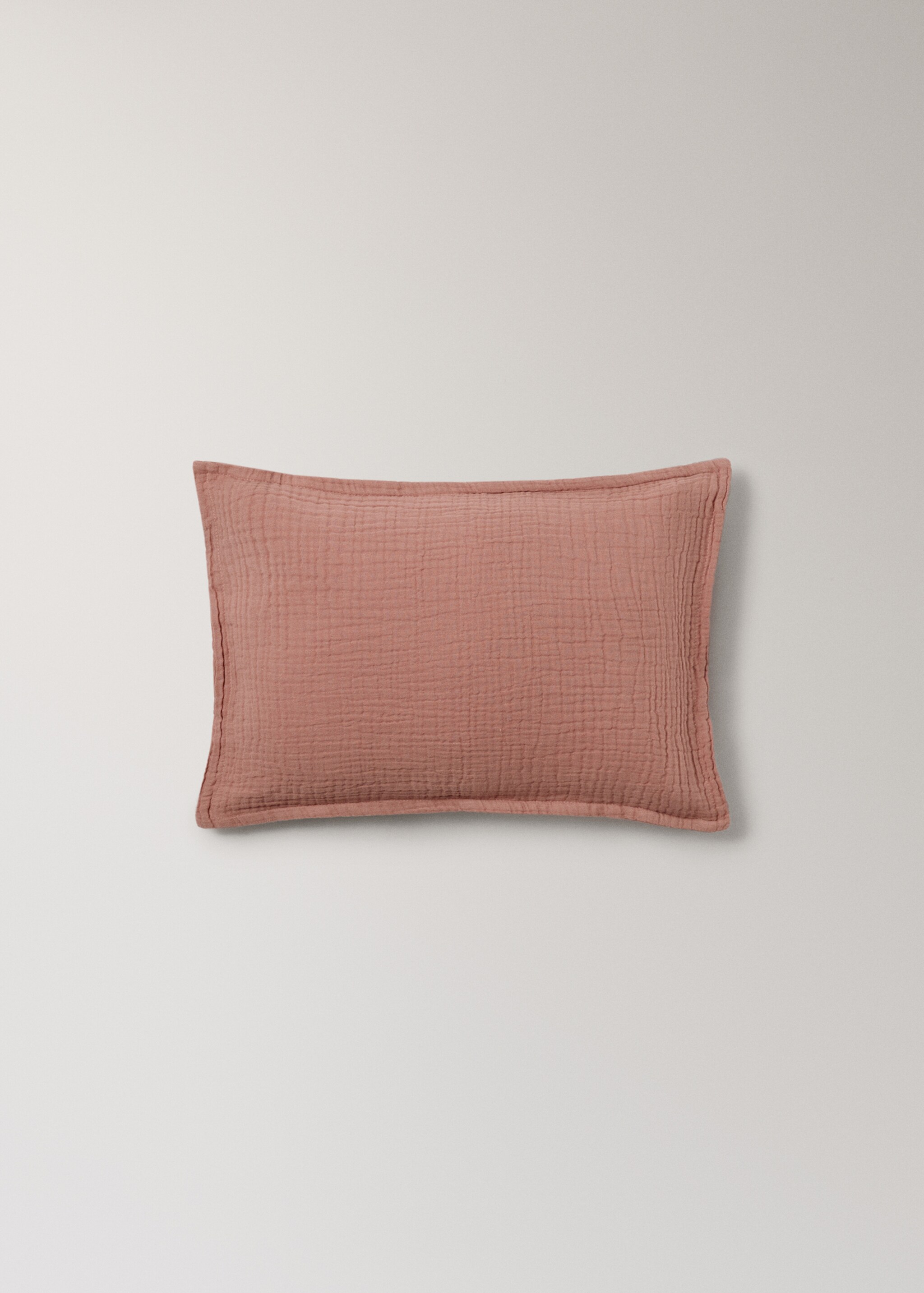 Gauze children's cushion cover 30x40 cm - Article without model, Cherry. Ref: 17041595-00.