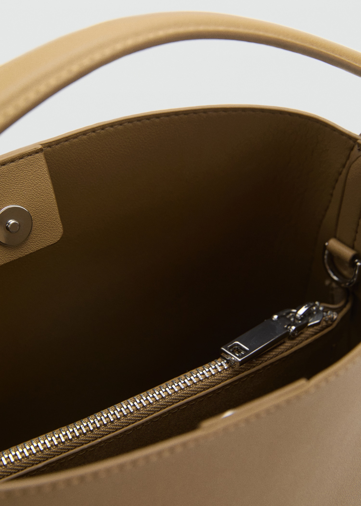 Mini shopper bag with buckle - Women | MANGO USA