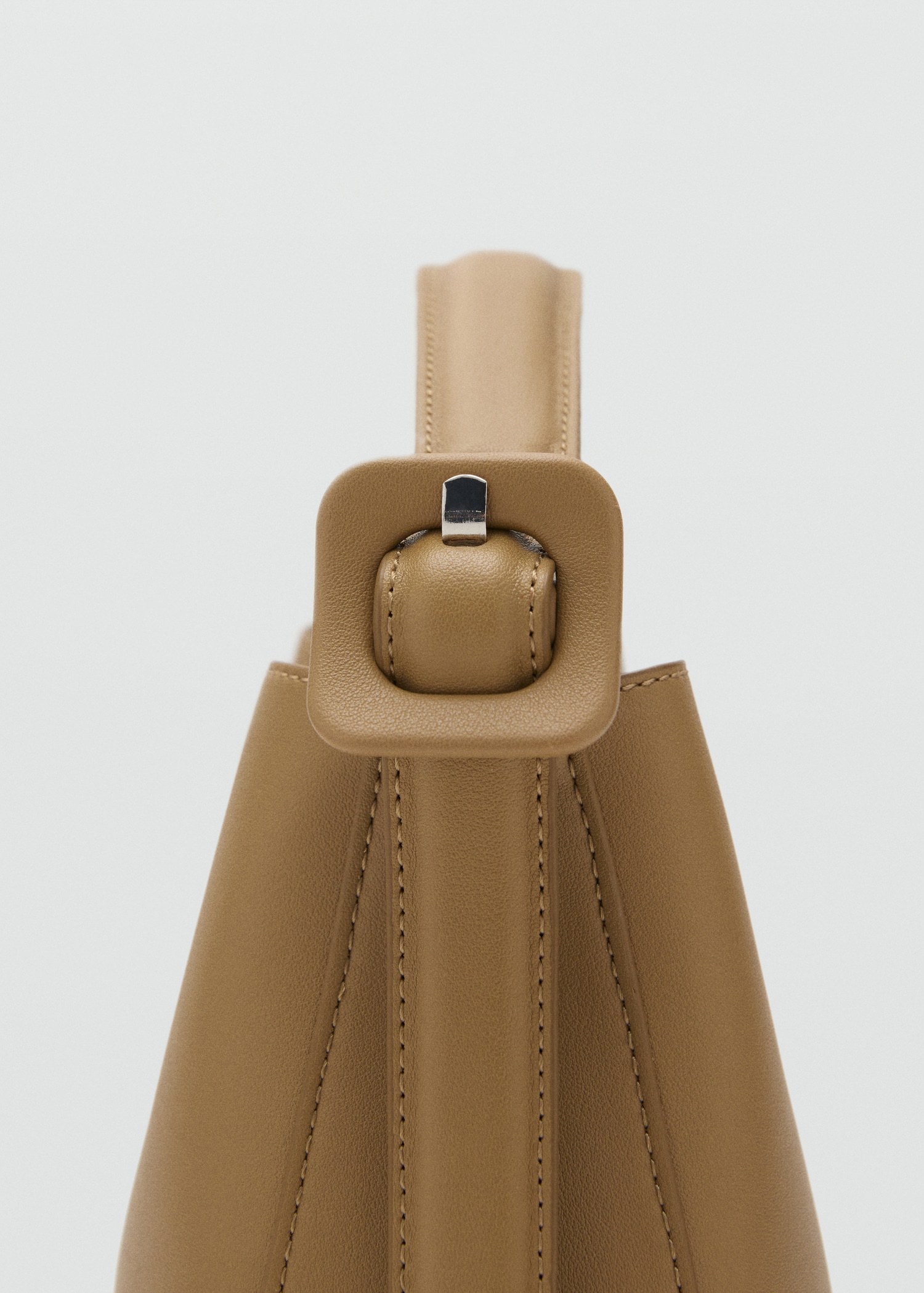 Mini shopper bag with buckle - Women | MANGO USA