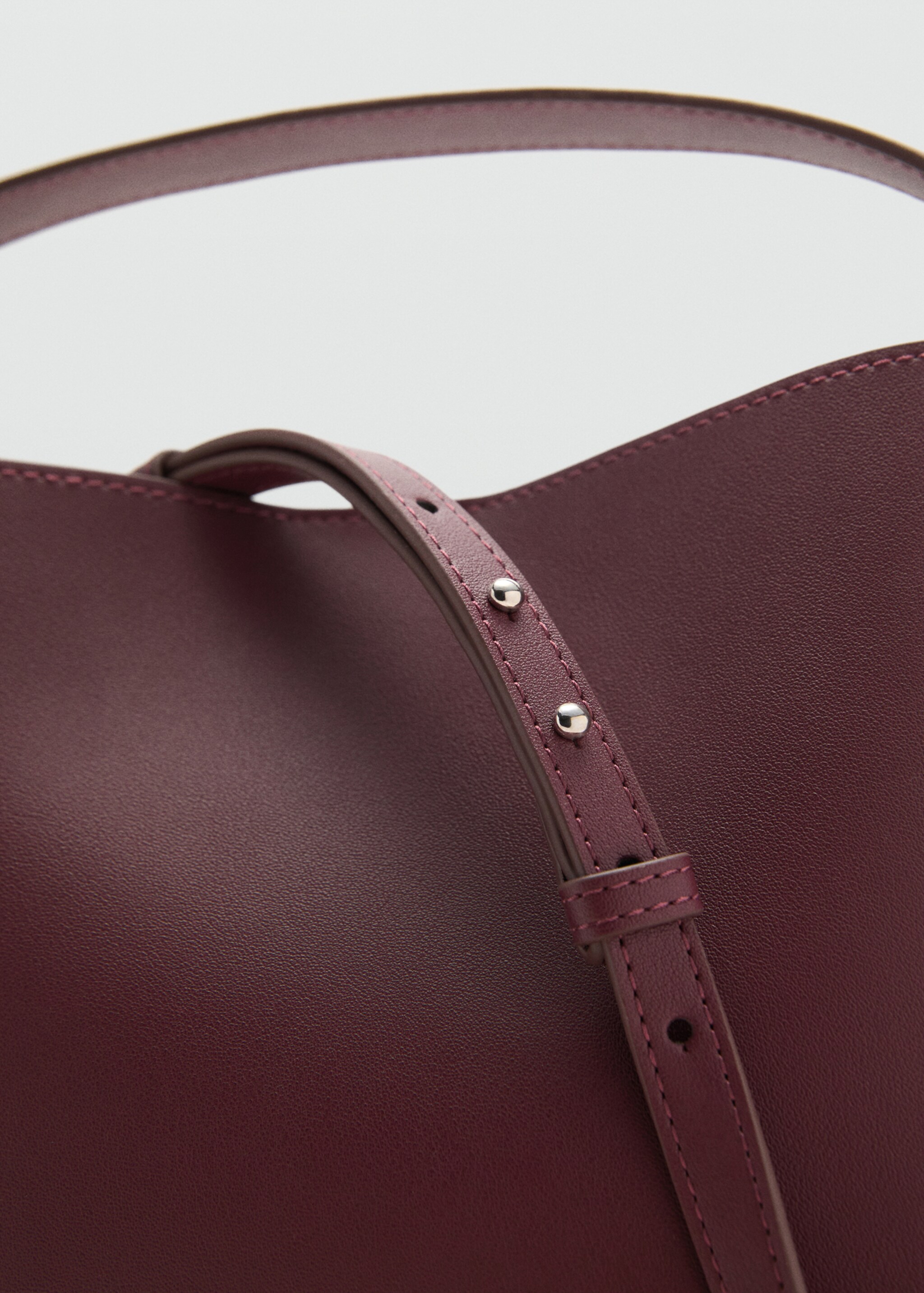 Mini shopper bag with buckle - Details of the article 2
