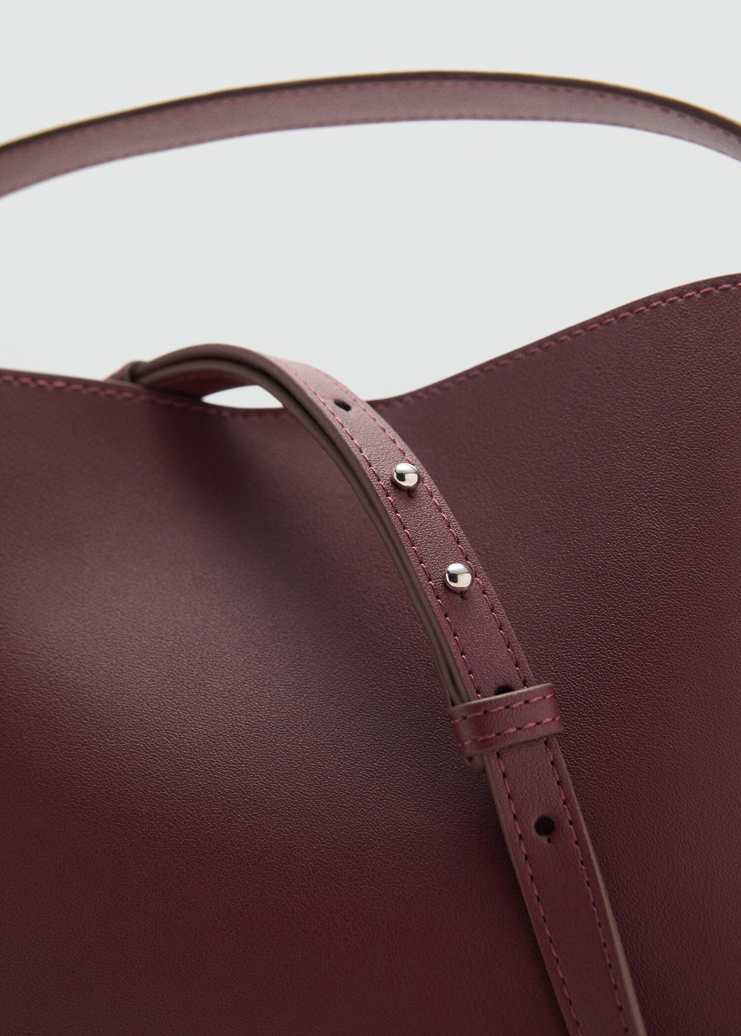 Mini shopper bag with buckle - Details of the article 2