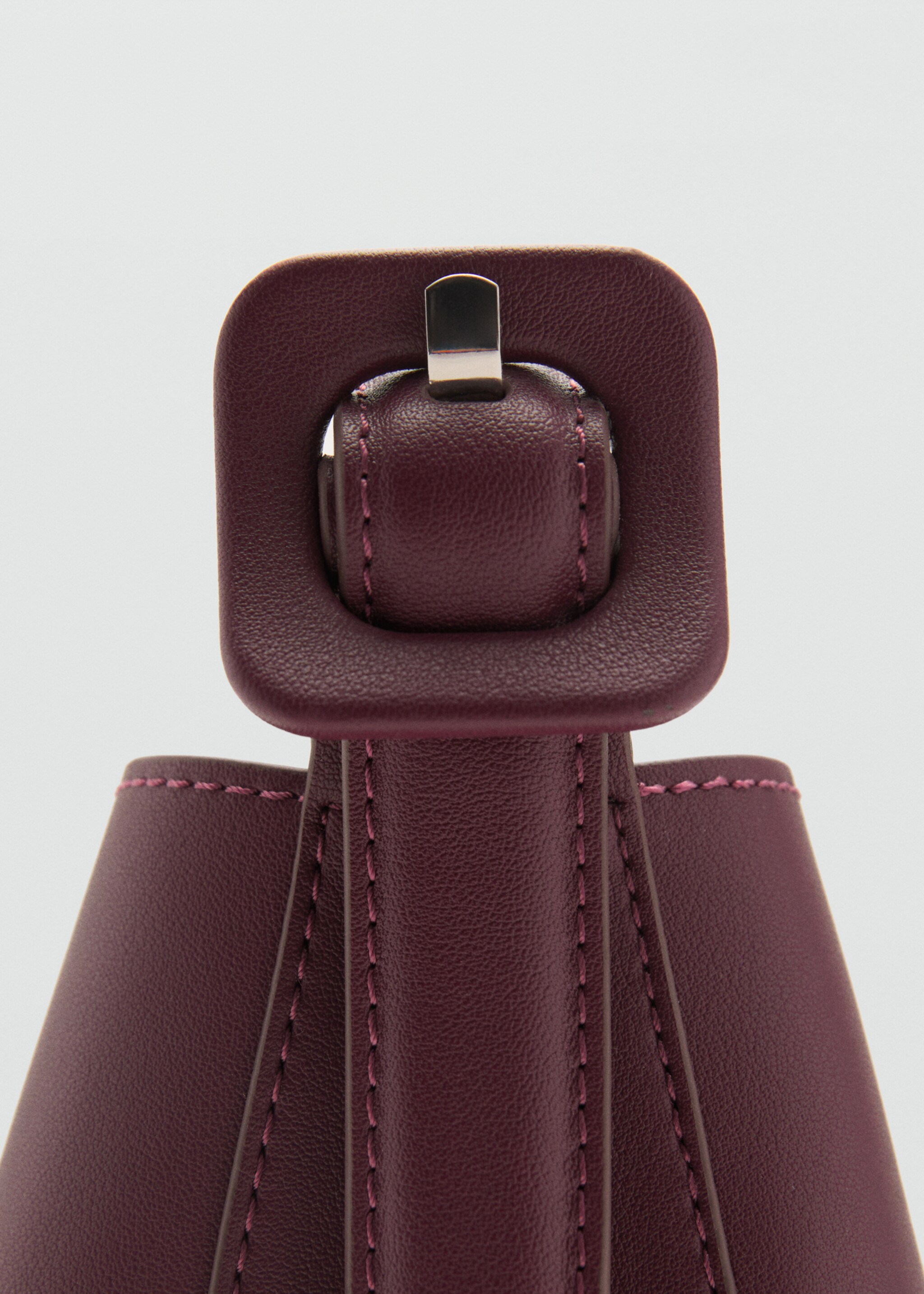 Mini shopper bag with buckle - Details of the article 3