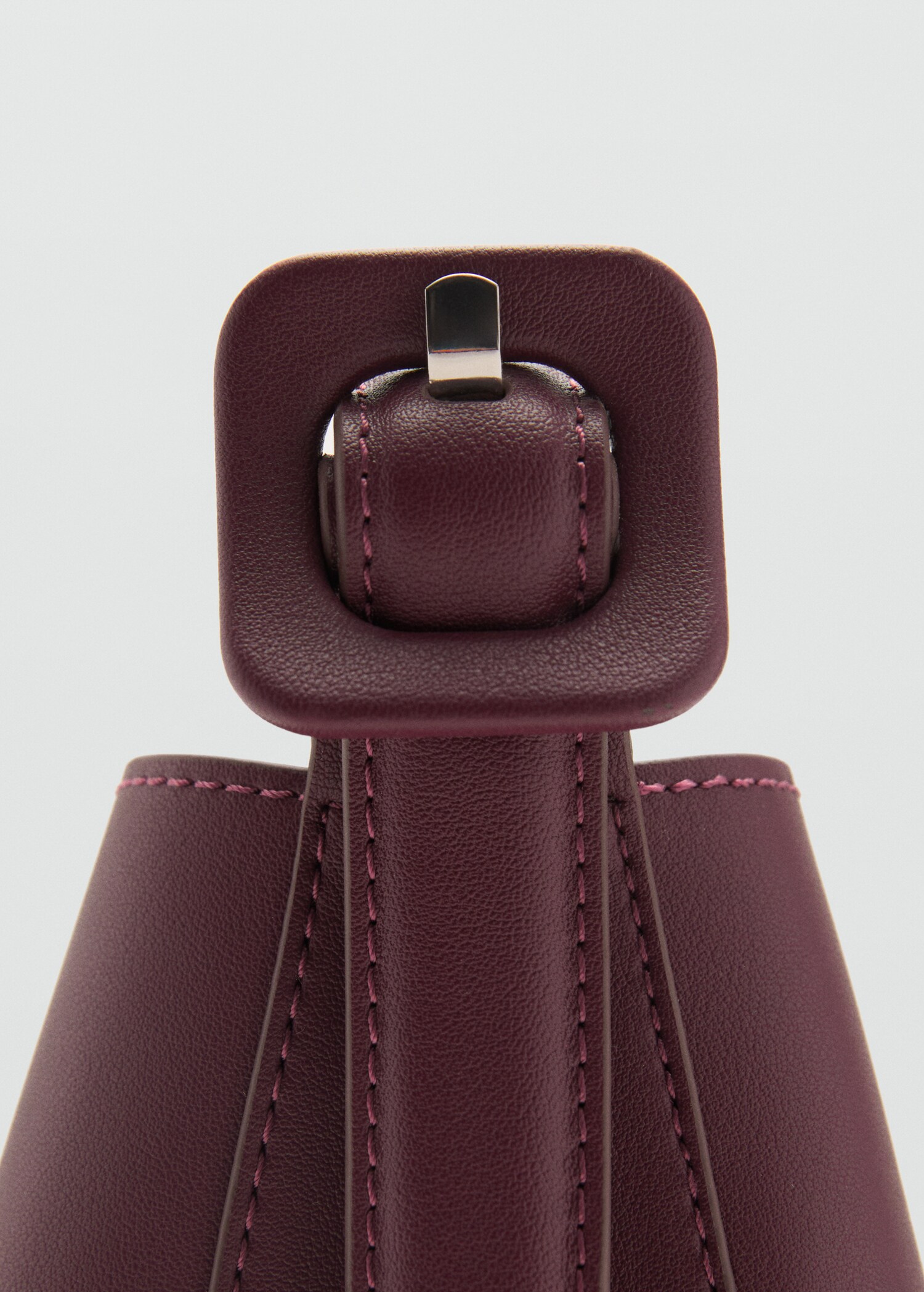 Mini shopper bag with buckle - Details of the article 3