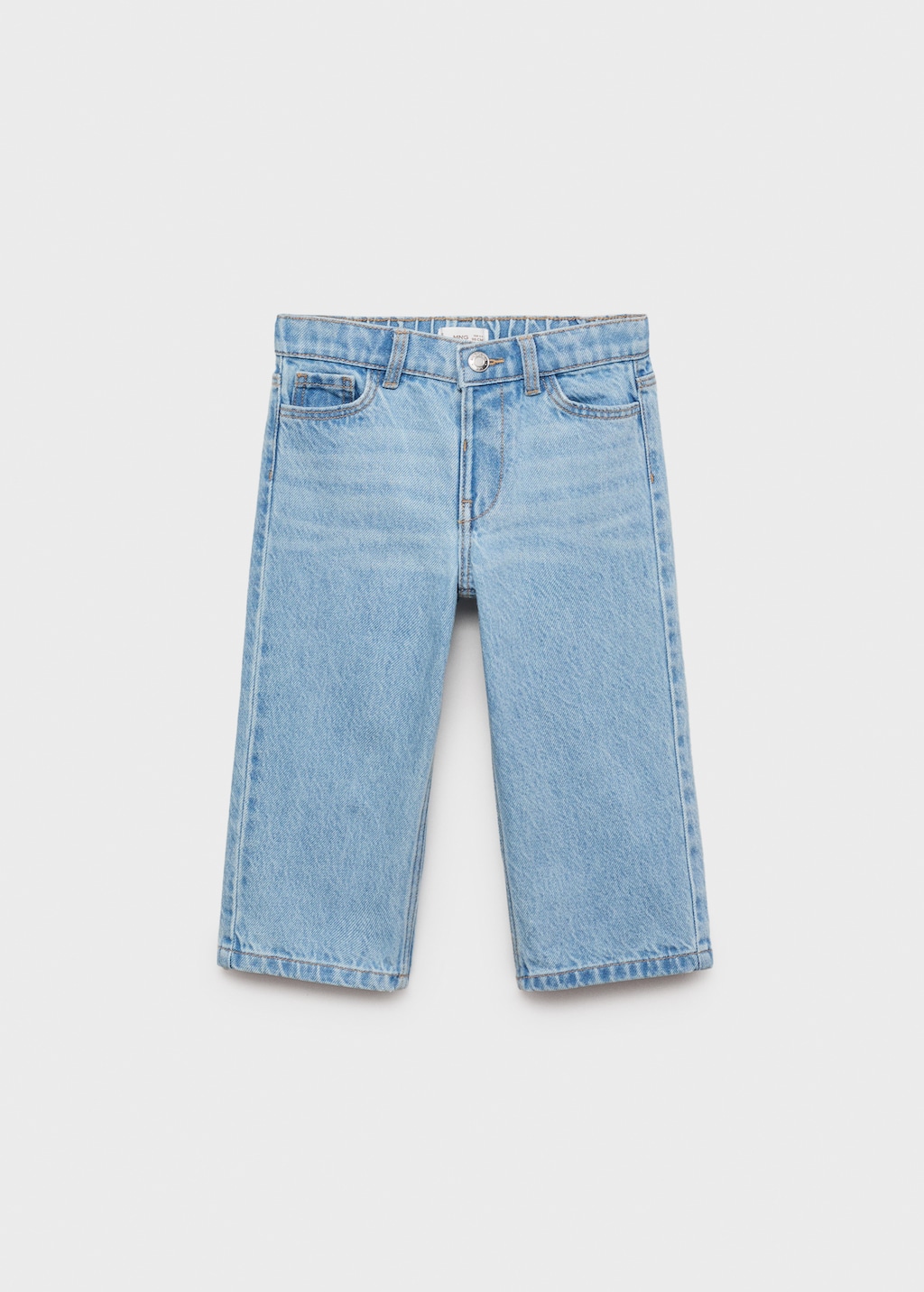 Cotton culotte jeans