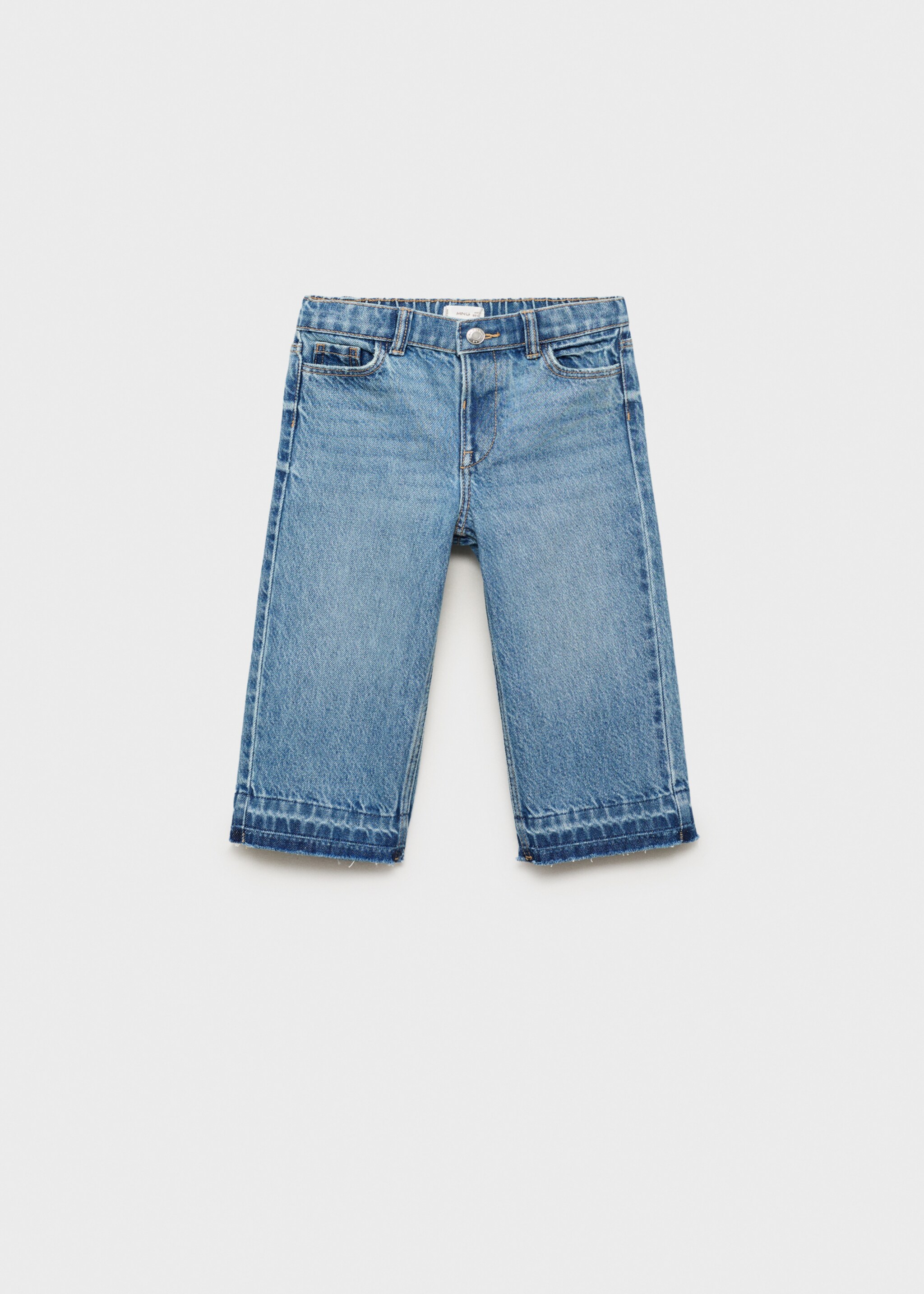 Cotton culotte jeans - Article without model