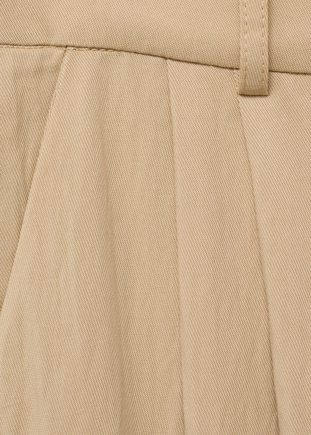 Straight mid-rise suit pants