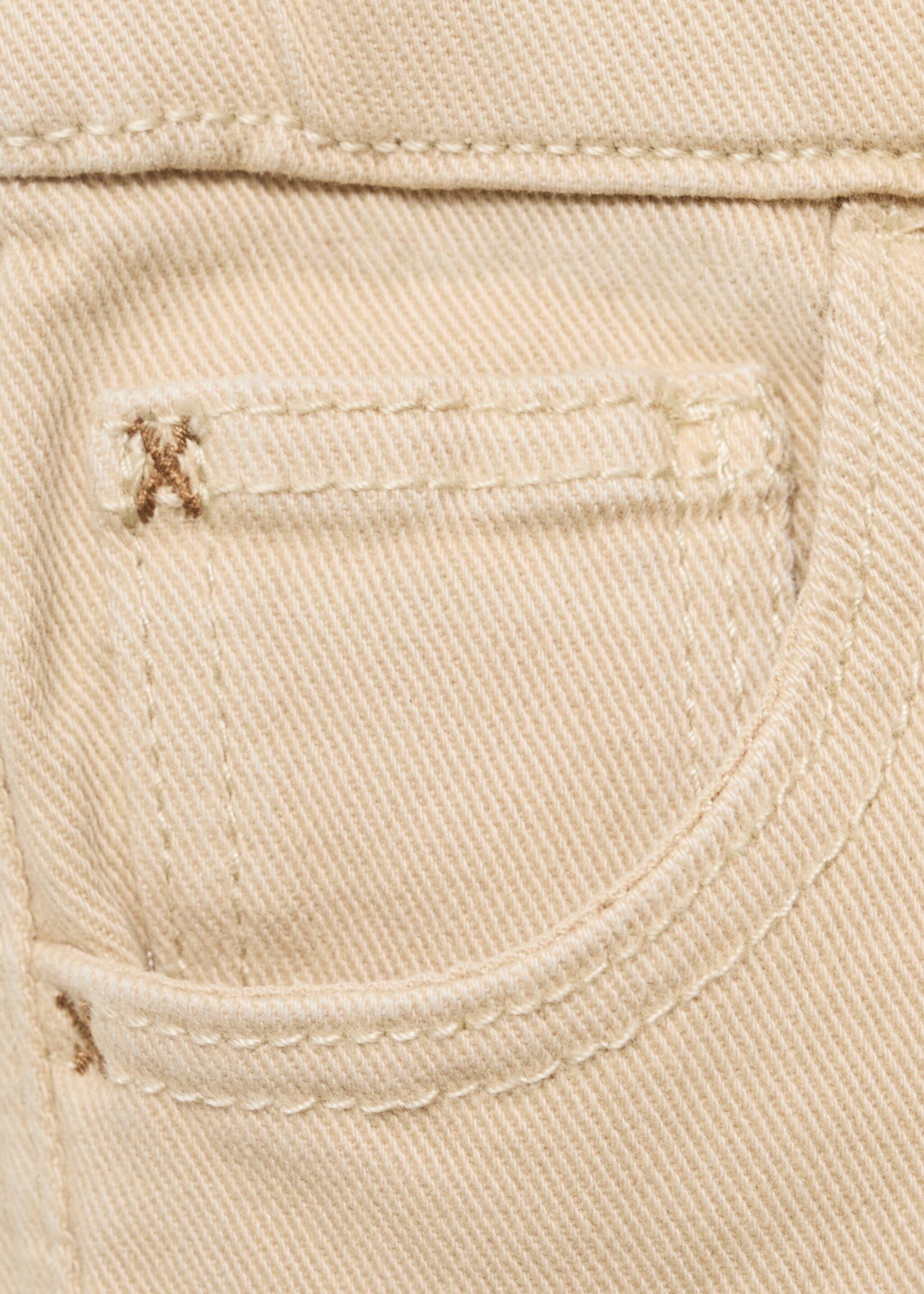 Embroidered details jeans - Details of the article 0