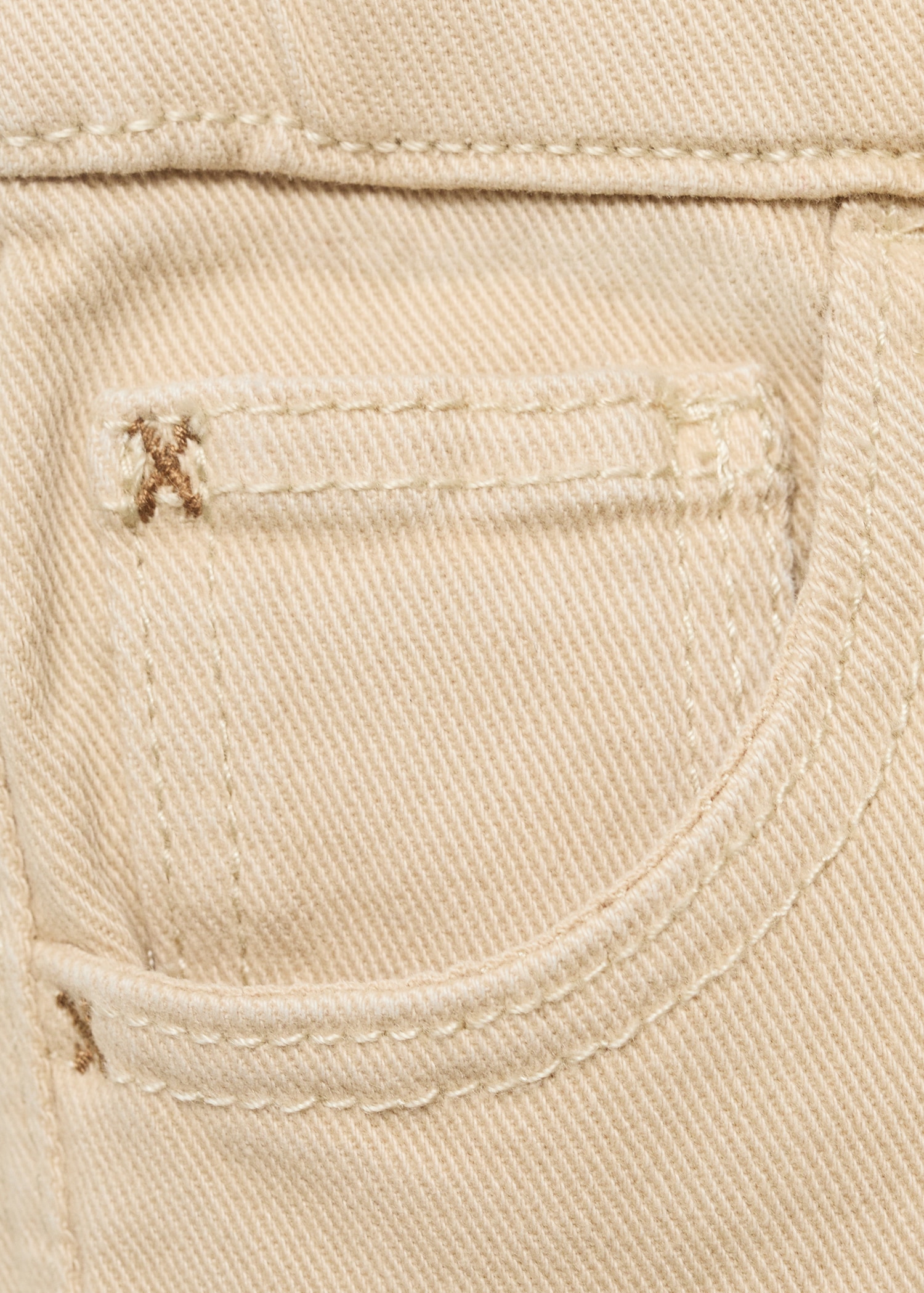 Jeans met geborduurde details - Detail van het artikel 0