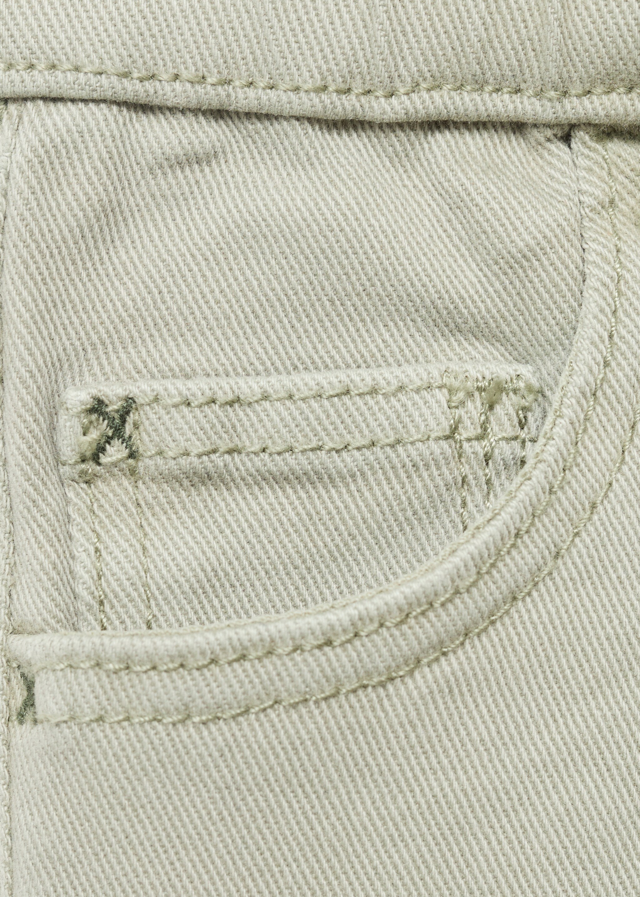 Embroidered details jeans - Details of the article 0