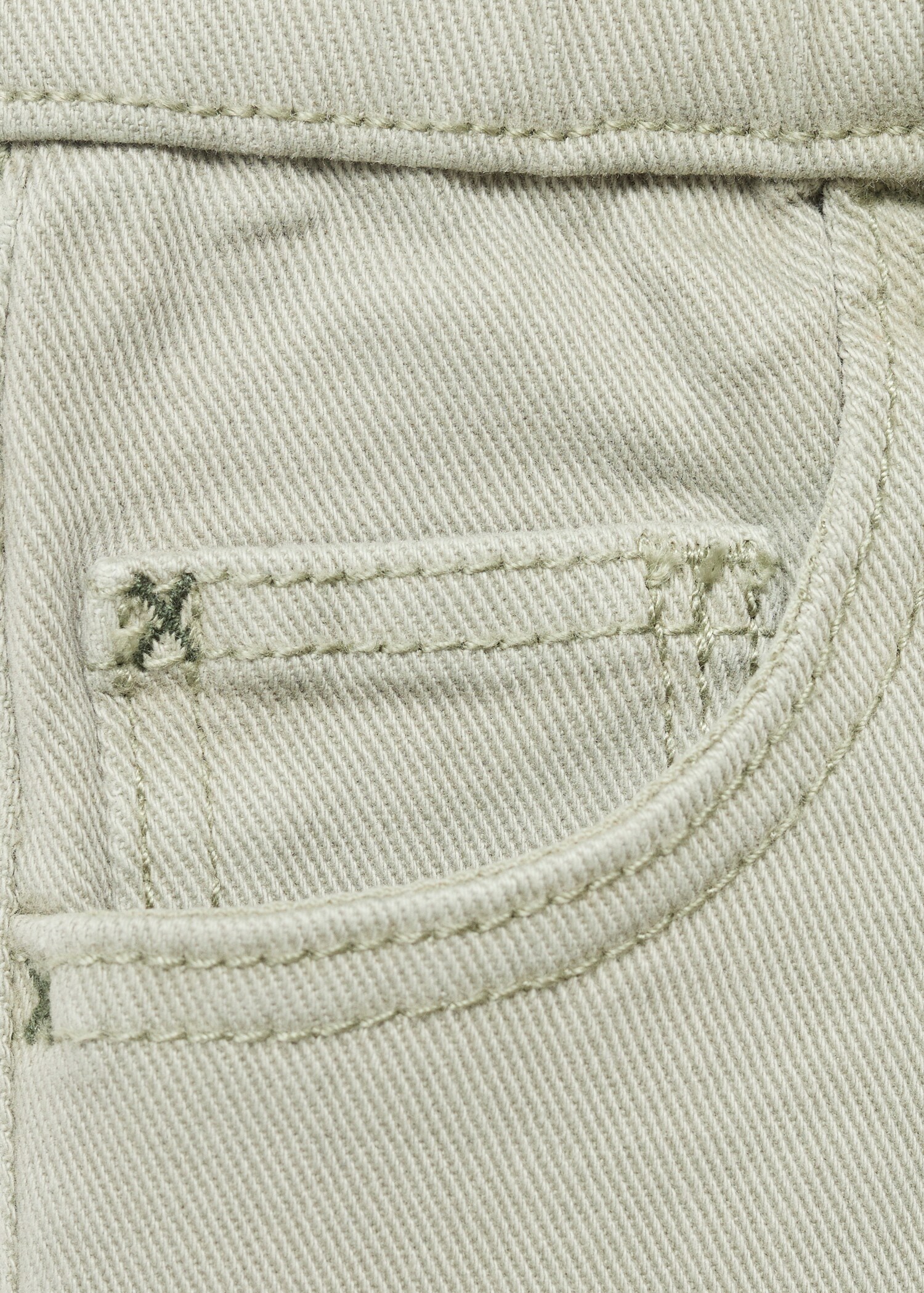 Jeans met geborduurde details - Detail van het artikel 0