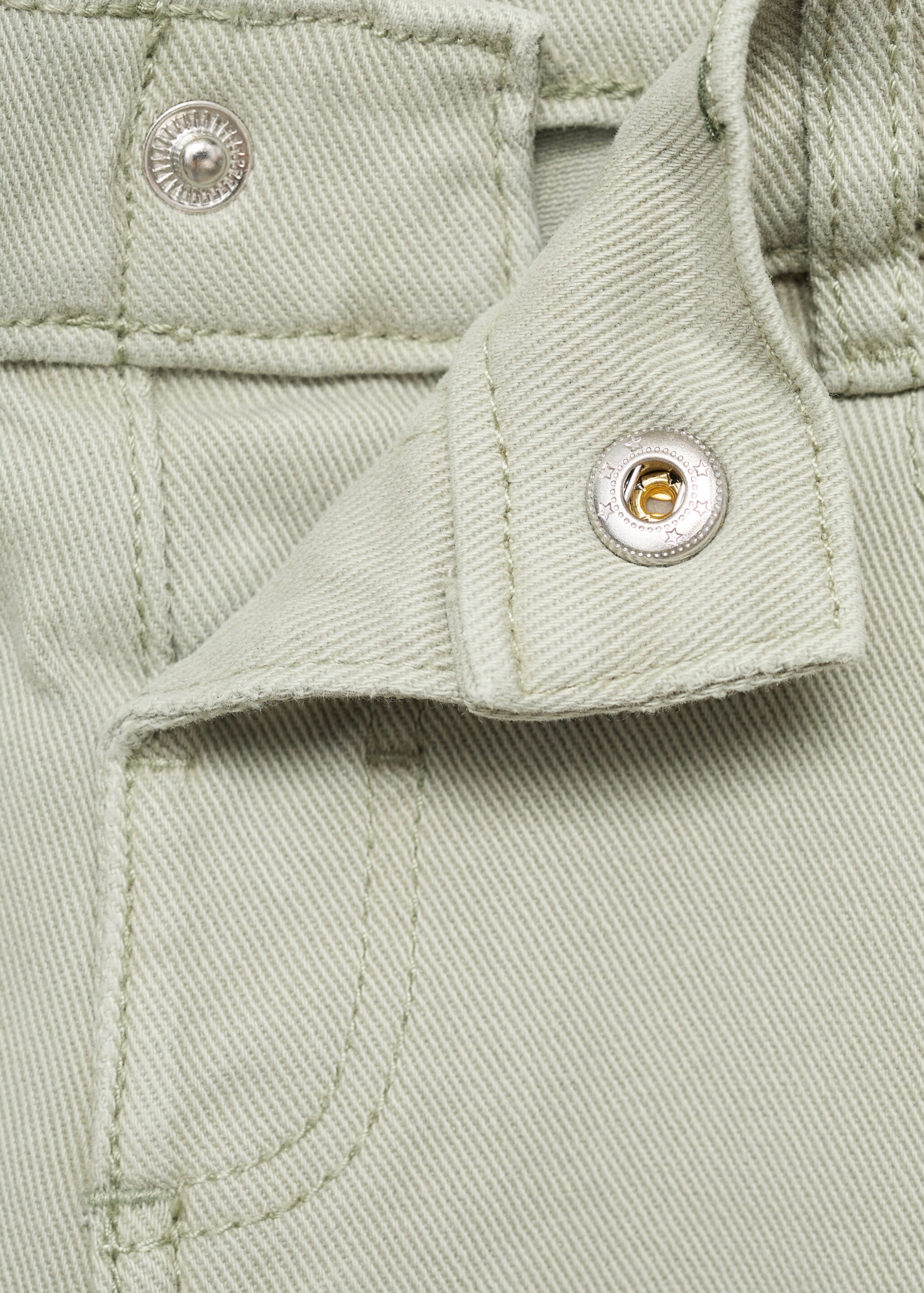 Embroidered details jeans - Details of the article 8