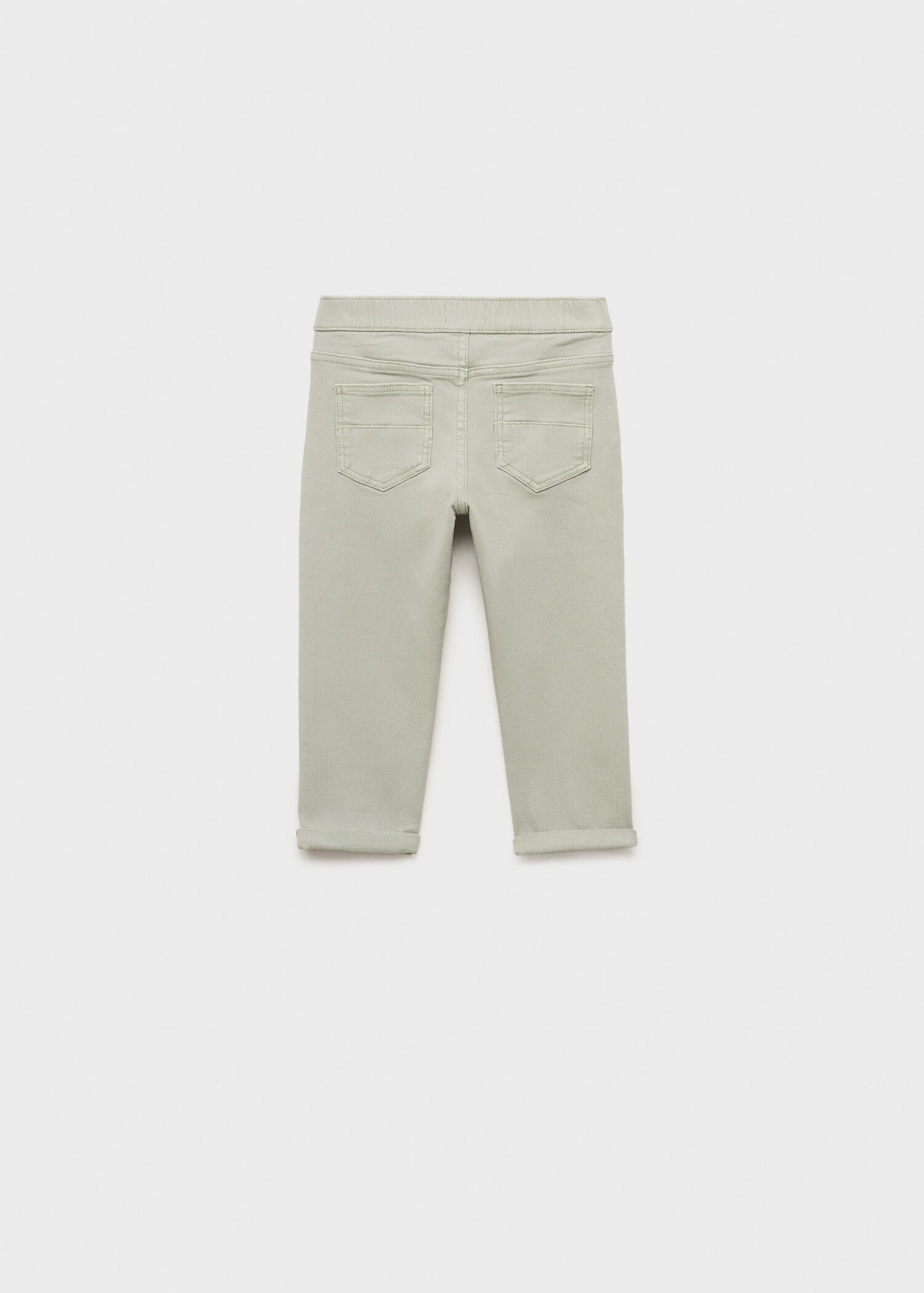 Jeans met geborduurde details - Achterkant van het artikel