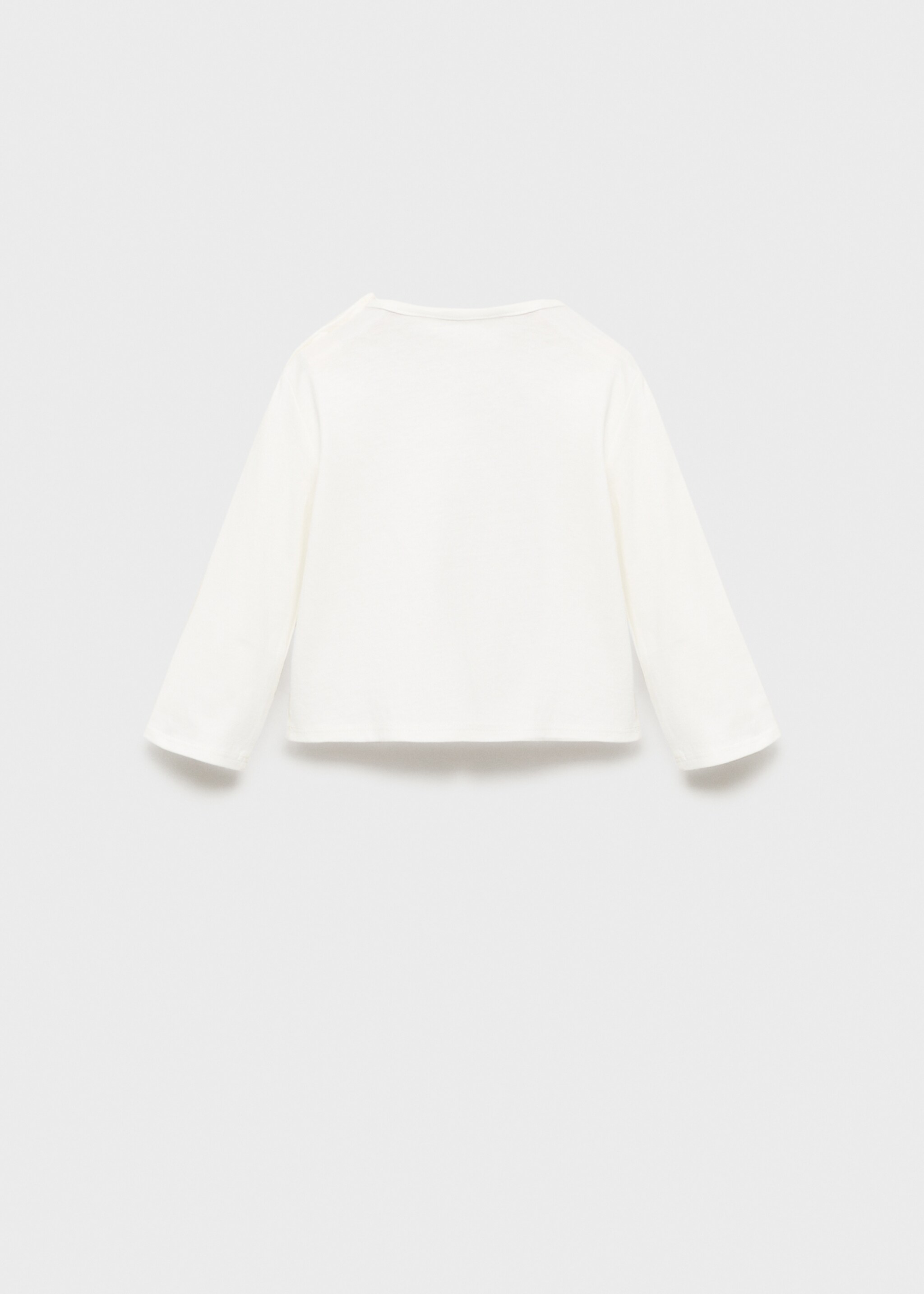 T-shirt brodé imprimé - Verso de l’article