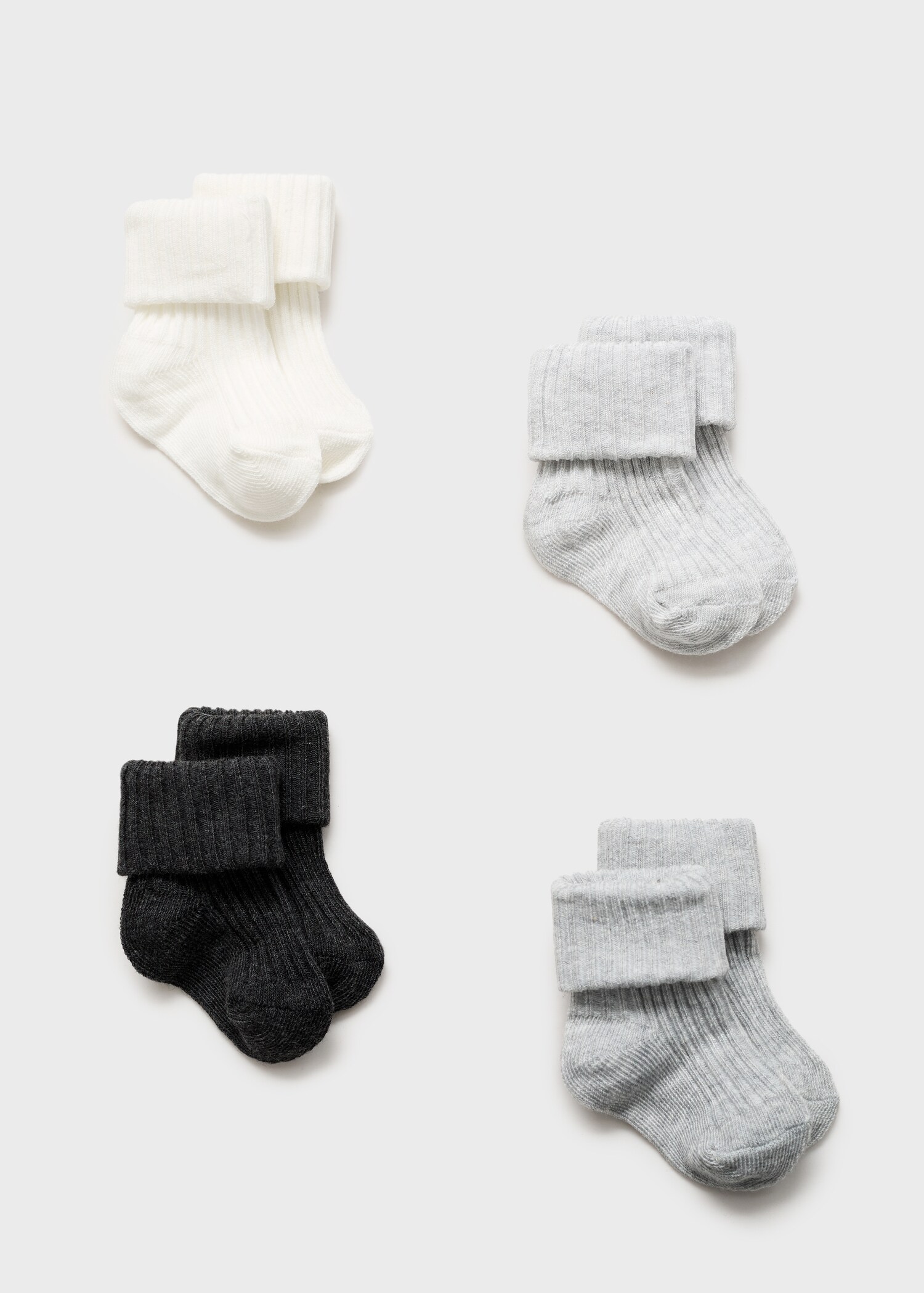 4er-Pack Rippsocken - Artikel ohne Model