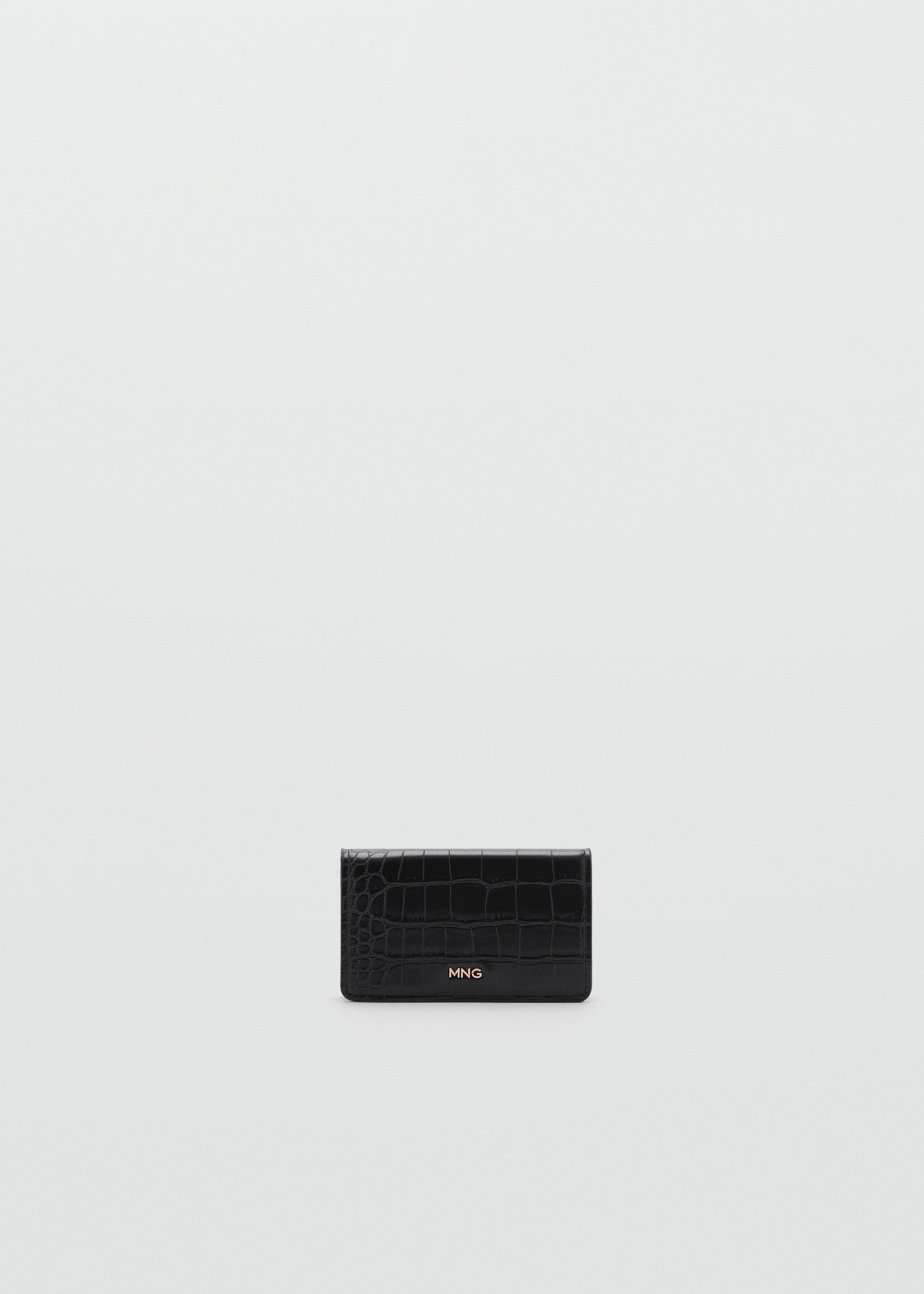 Coco leather effect wallet - Article without model