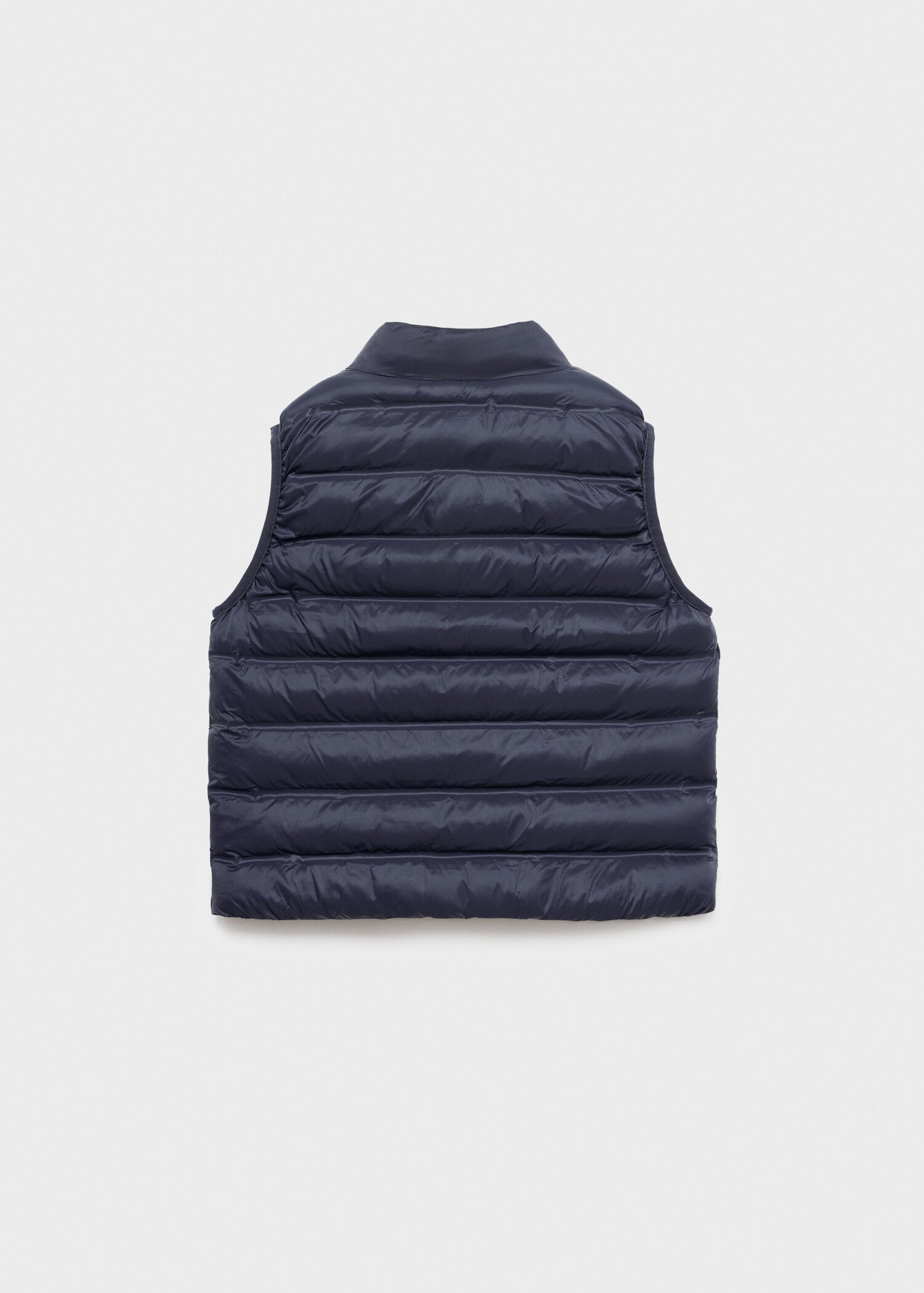 Quilted gilet - Reverse of the article