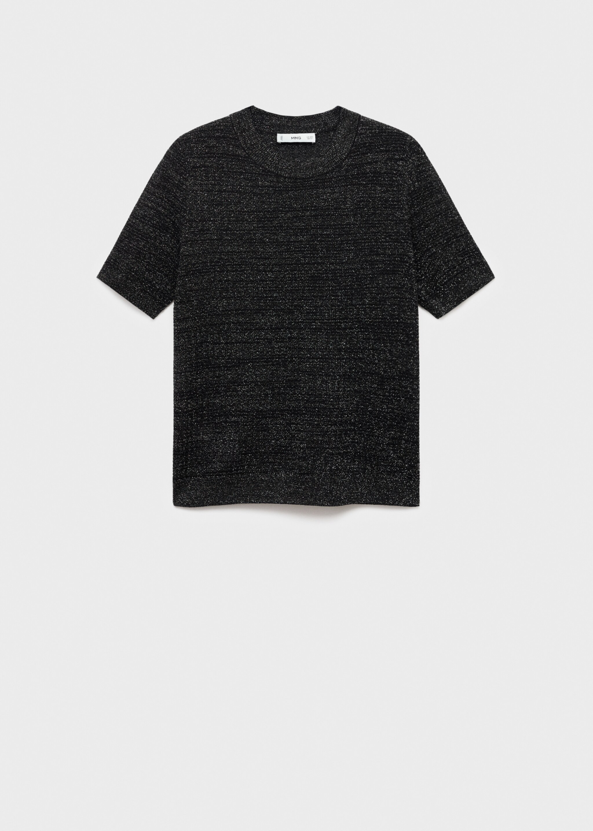 Pull-over Lurex manches courtes - Article sans modèle