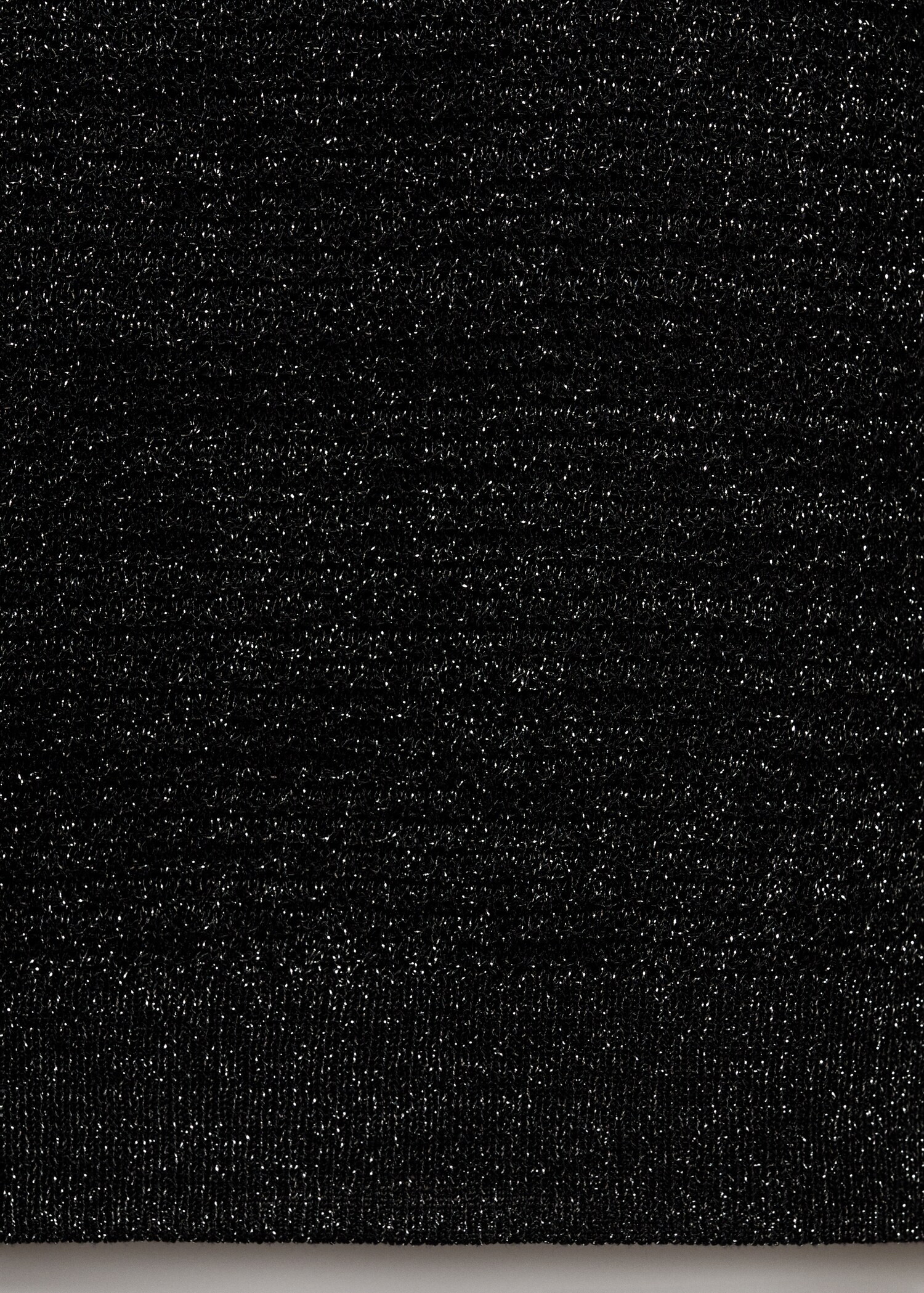 Short-sleeved lurex sweater - Details of the article 0