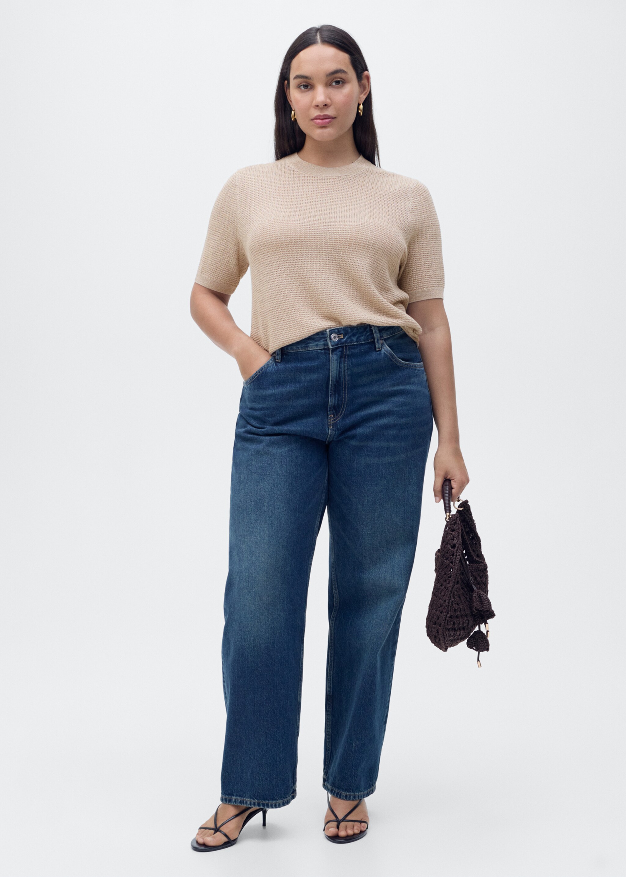 Pull-over Lurex manches courtes - Détail de l'article 3