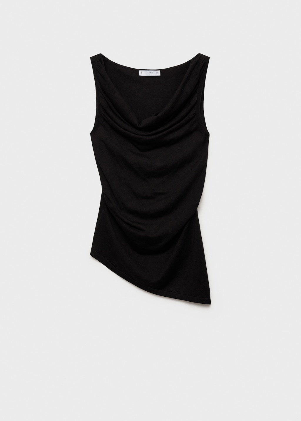 Mango Draped knitted top