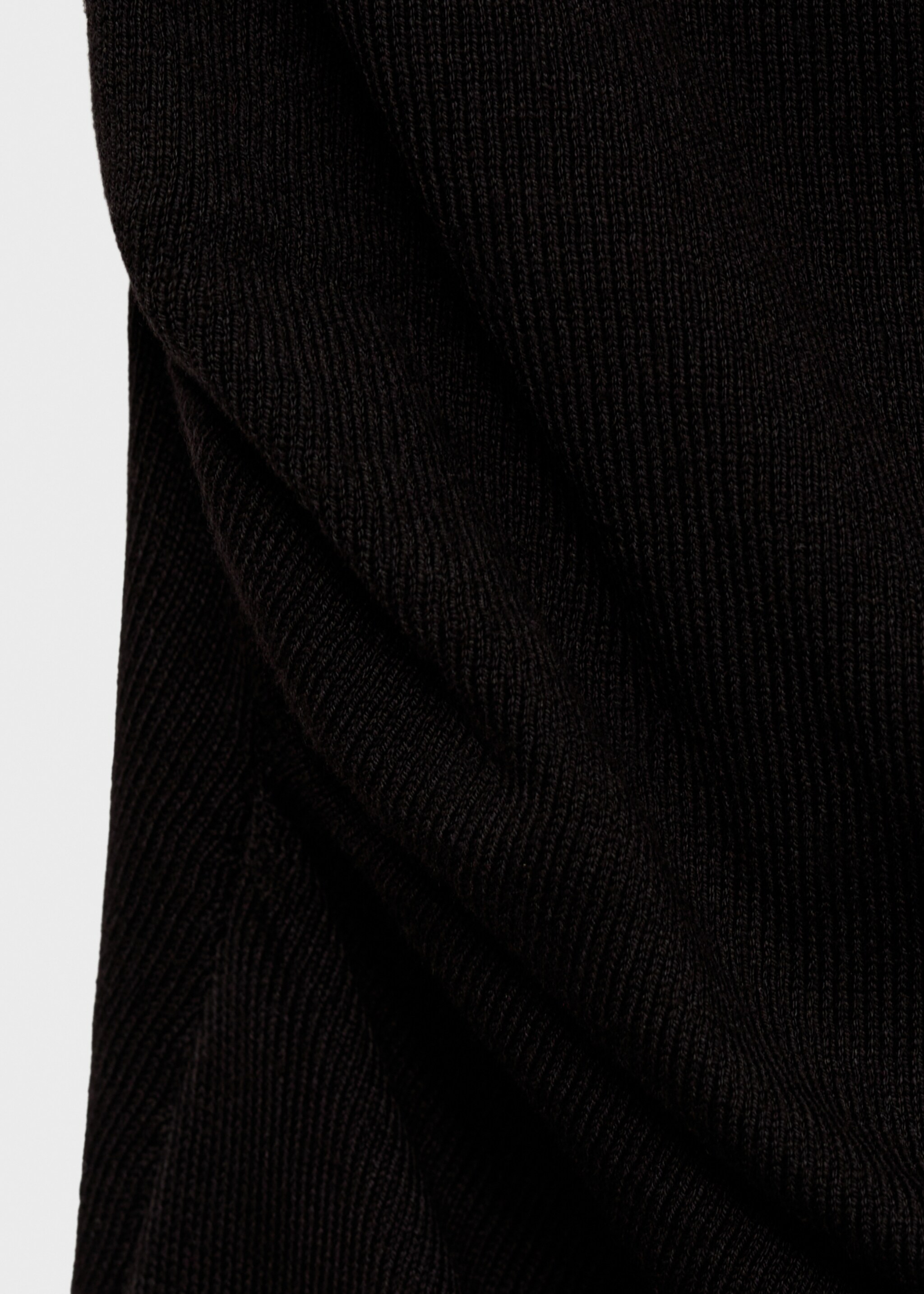 Draped knit top - Details of the article 0