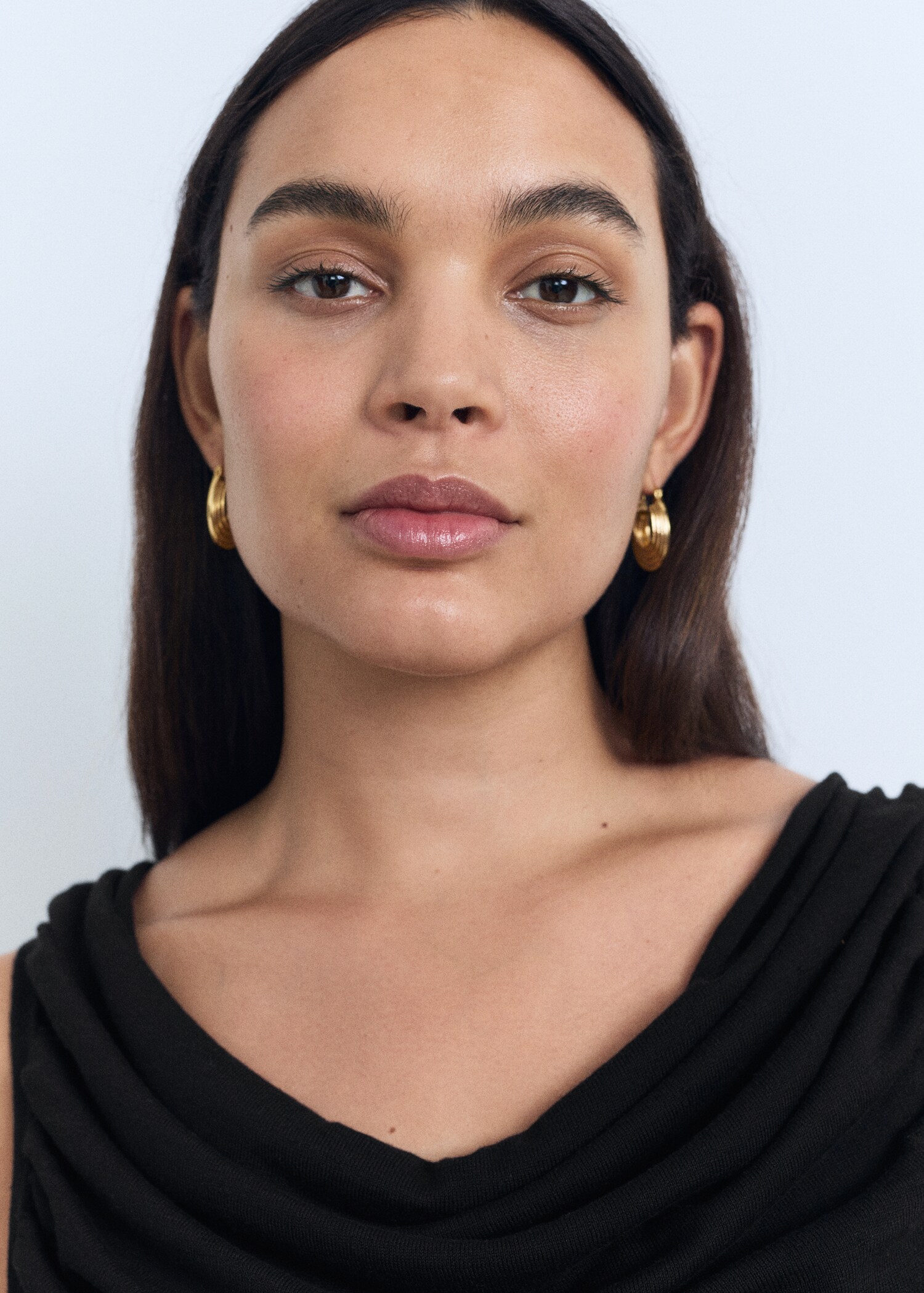 Draped knit top - Details of the article 4